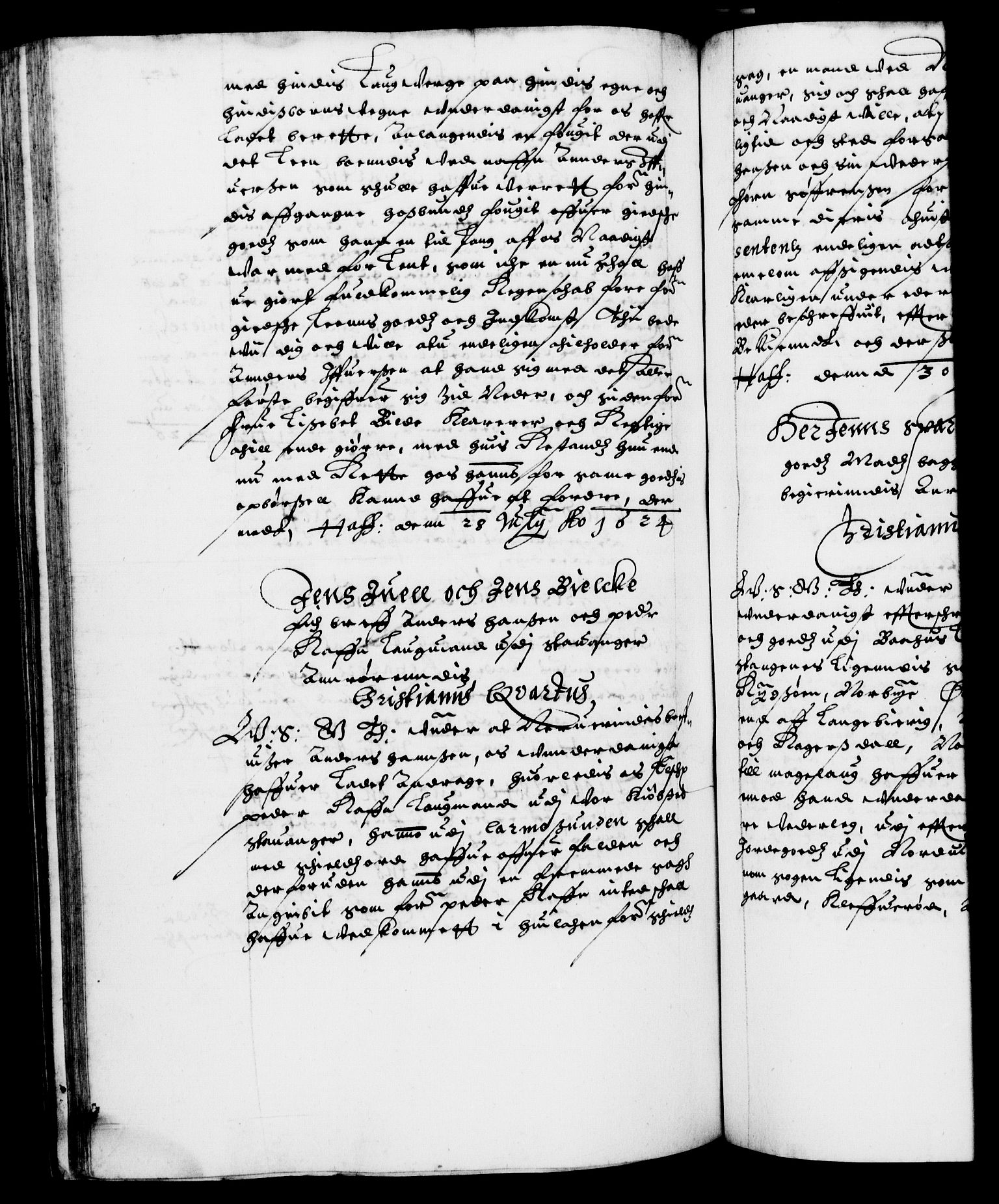 Danske Kanselli 1572-1799, RA/EA-3023/F/Fc/Fca/Fcab/L0004: Norske tegnelser (mikrofilm), 1617-1627, p. 454b