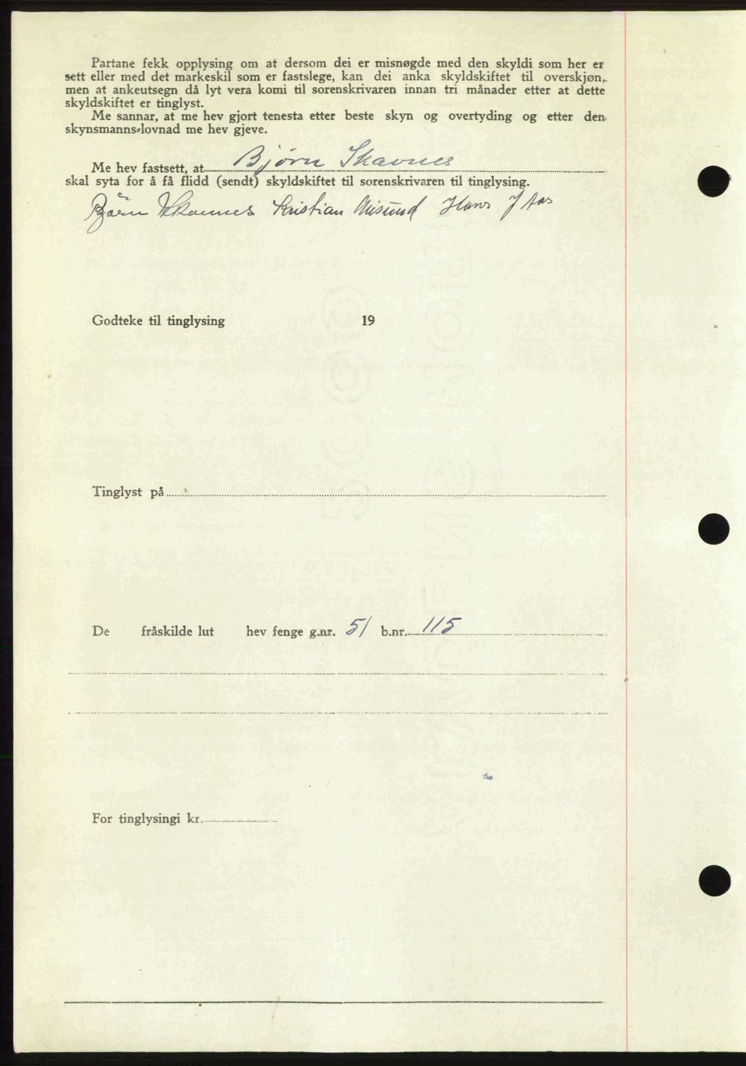 Romsdal sorenskriveri, AV/SAT-A-4149/1/2/2C: Mortgage book no. A27, 1948-1948, Diary no: : 2372/1948