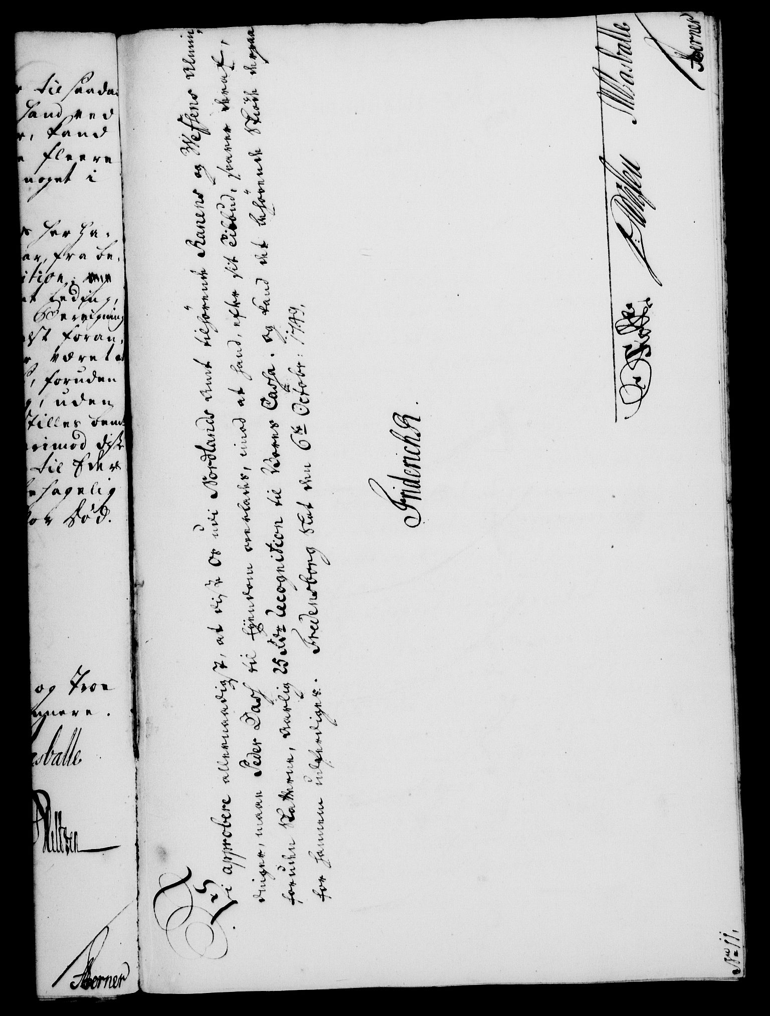 Rentekammeret, Kammerkanselliet, RA/EA-3111/G/Gf/Gfa/L0031: Norsk relasjons- og resolusjonsprotokoll (merket RK 52.31), 1749, p. 501