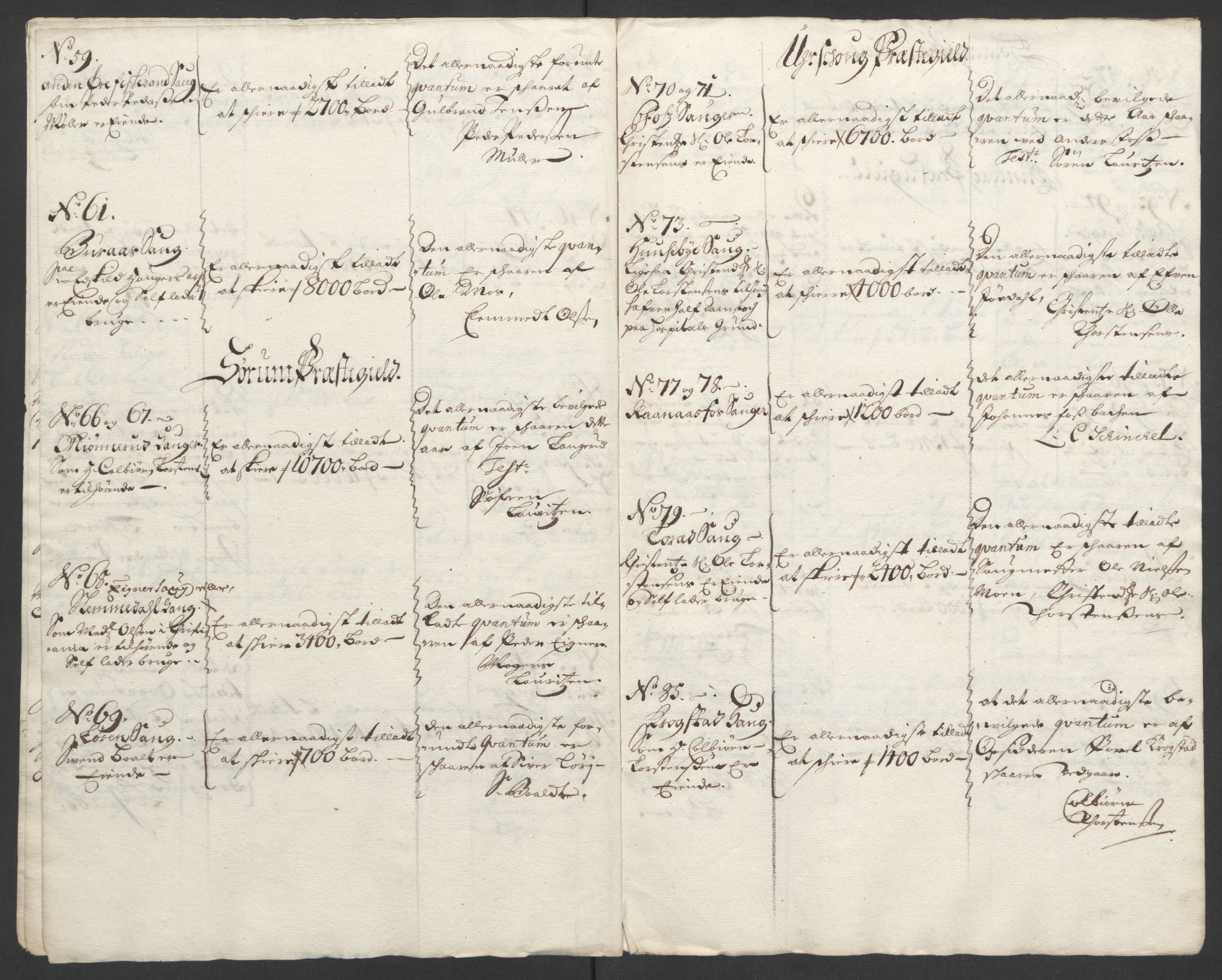 Rentekammeret inntil 1814, Reviderte regnskaper, Fogderegnskap, AV/RA-EA-4092/R11/L0580: Fogderegnskap Nedre Romerike, 1696-1697, p. 387