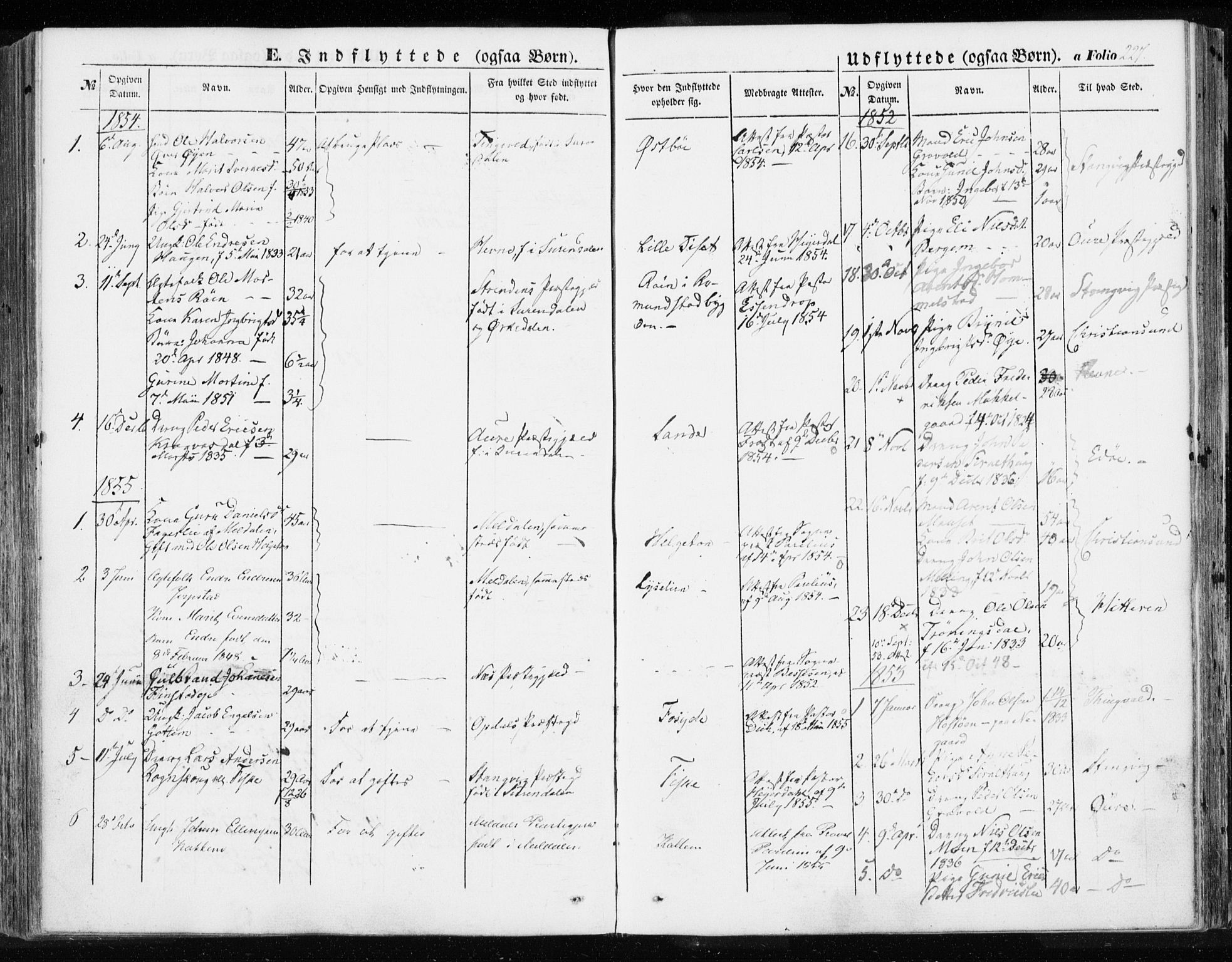 Ministerialprotokoller, klokkerbøker og fødselsregistre - Møre og Romsdal, SAT/A-1454/595/L1044: Parish register (official) no. 595A06, 1852-1863, p. 227
