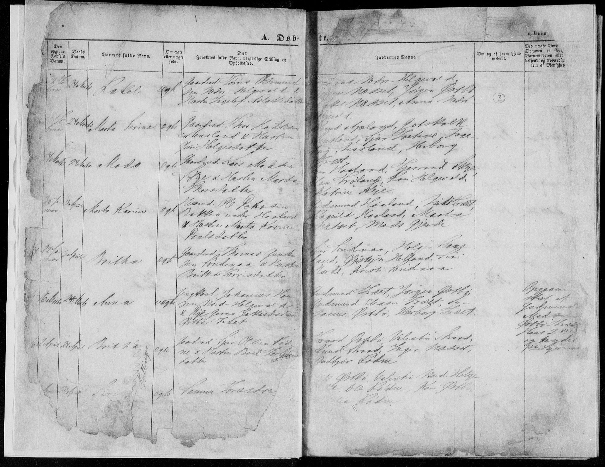 Vikedal sokneprestkontor, SAST/A-101840/01/V: Parish register (copy) no. B 10, 1864-1926, p. 3