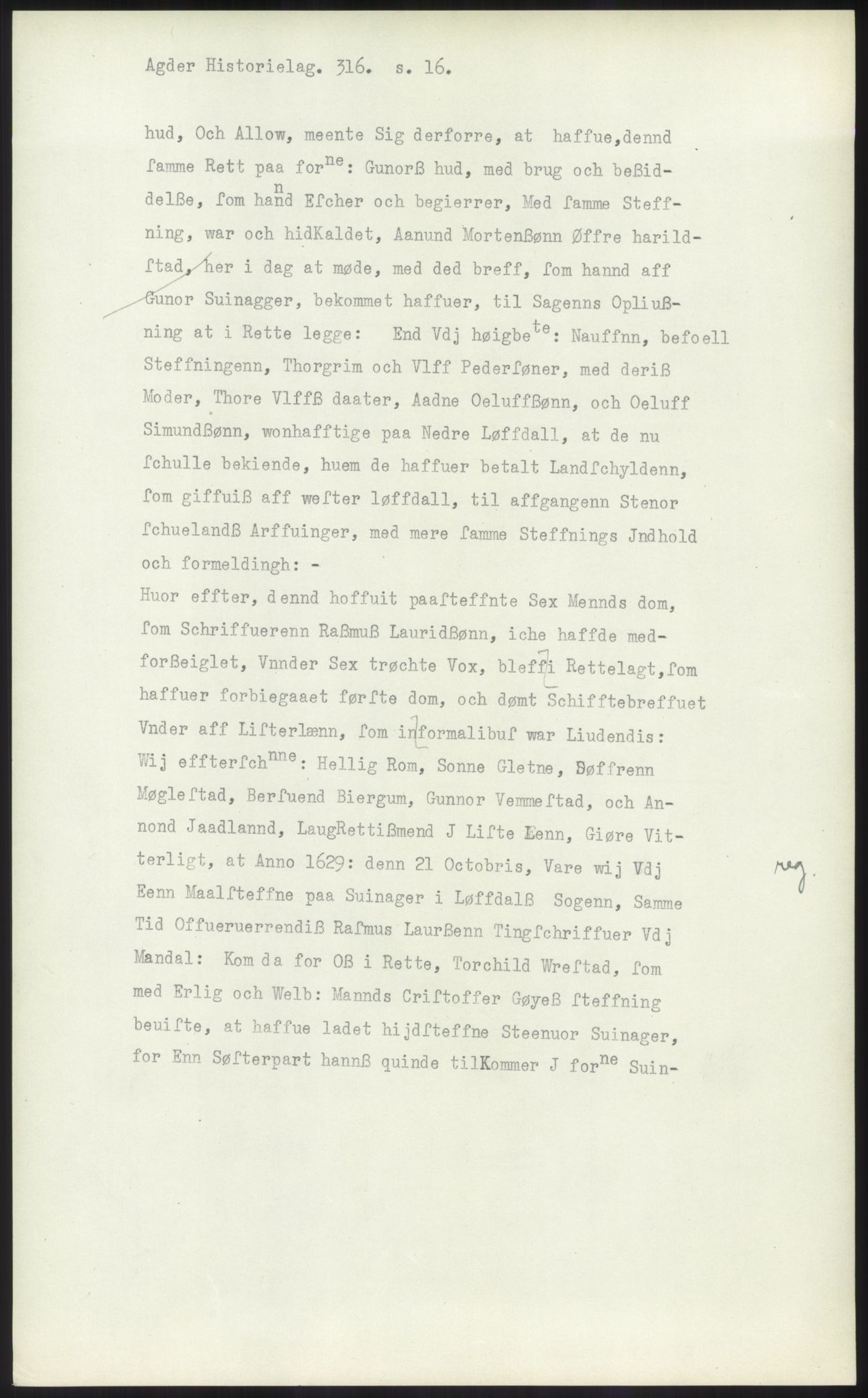 Samlinger til kildeutgivelse, Diplomavskriftsamlingen, AV/RA-EA-4053/H/Ha, p. 575