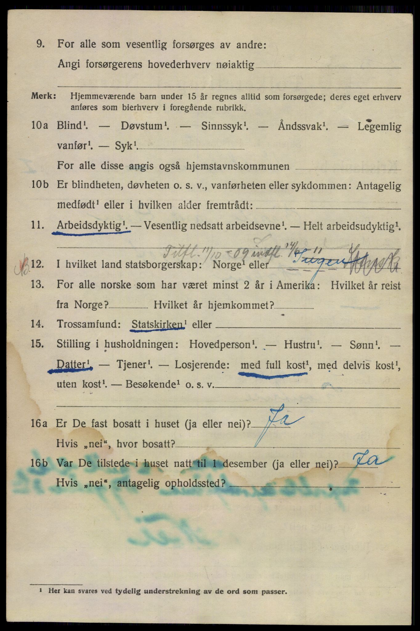 SAO, 1920 census for Kristiania, 1920, p. 137032