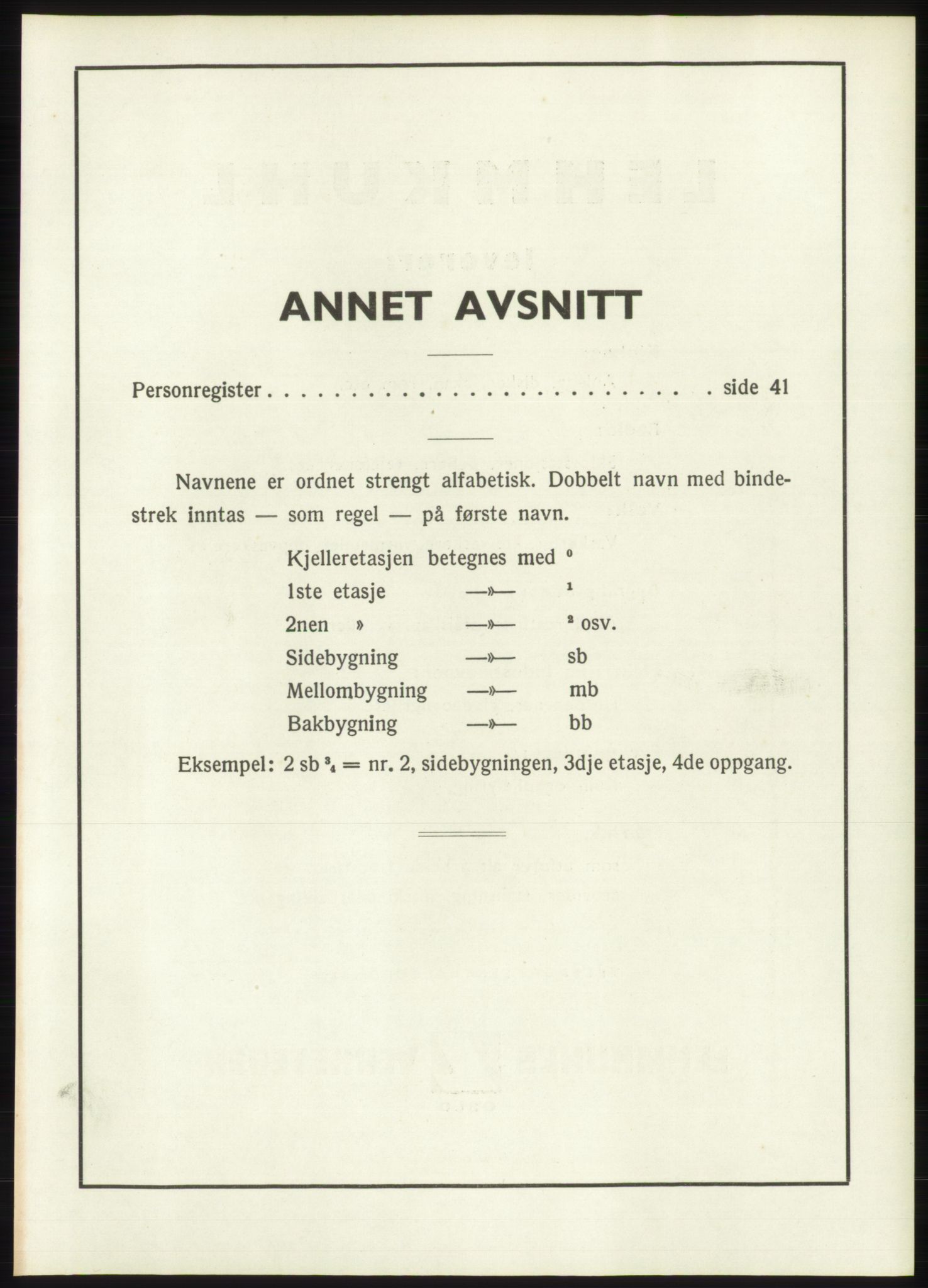 Kristiania/Oslo adressebok, PUBL/-, 1946