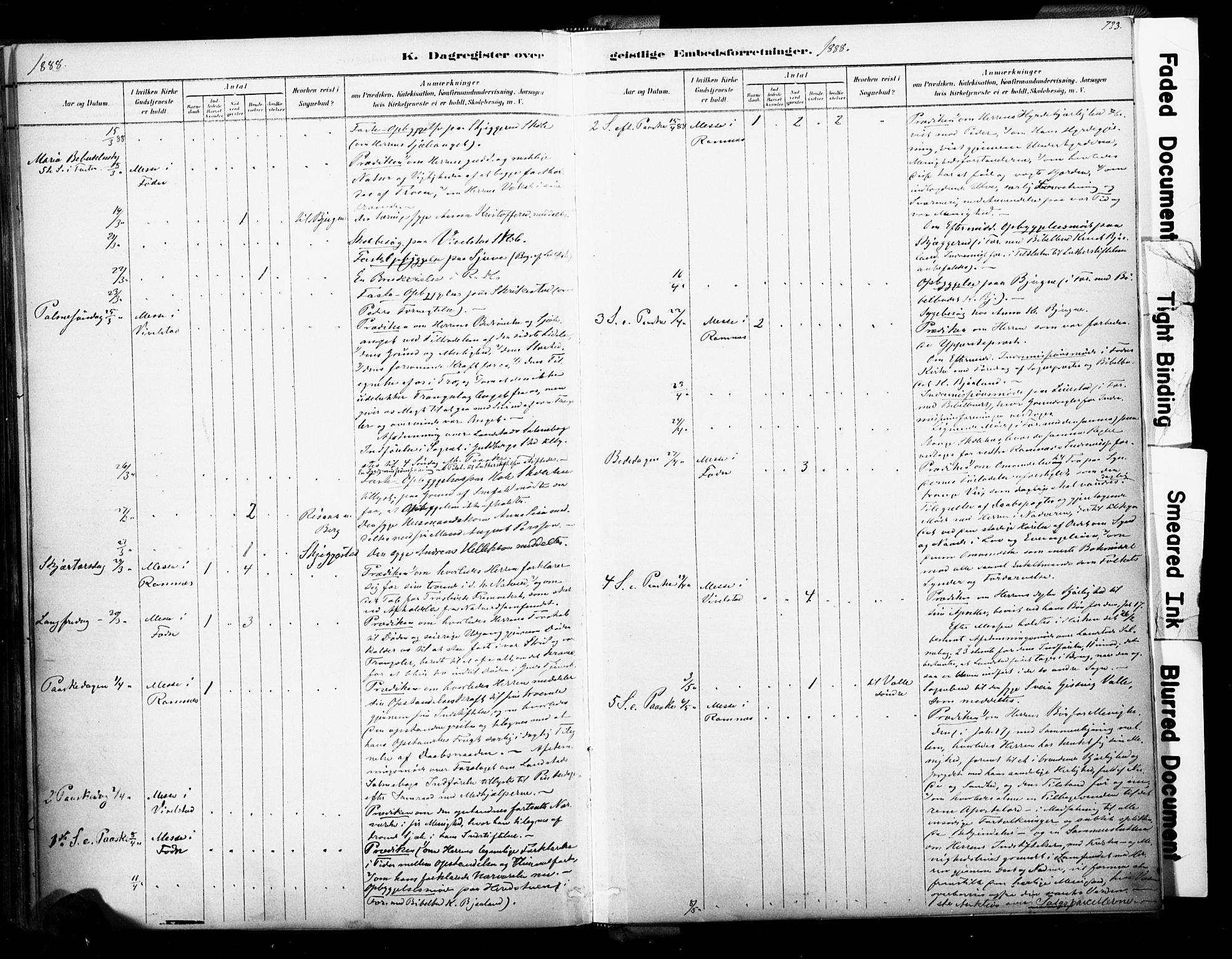 Ramnes kirkebøker, AV/SAKO-A-314/F/Fa/L0007: Parish register (official) no. I 7, 1878-1895, p. 732-733