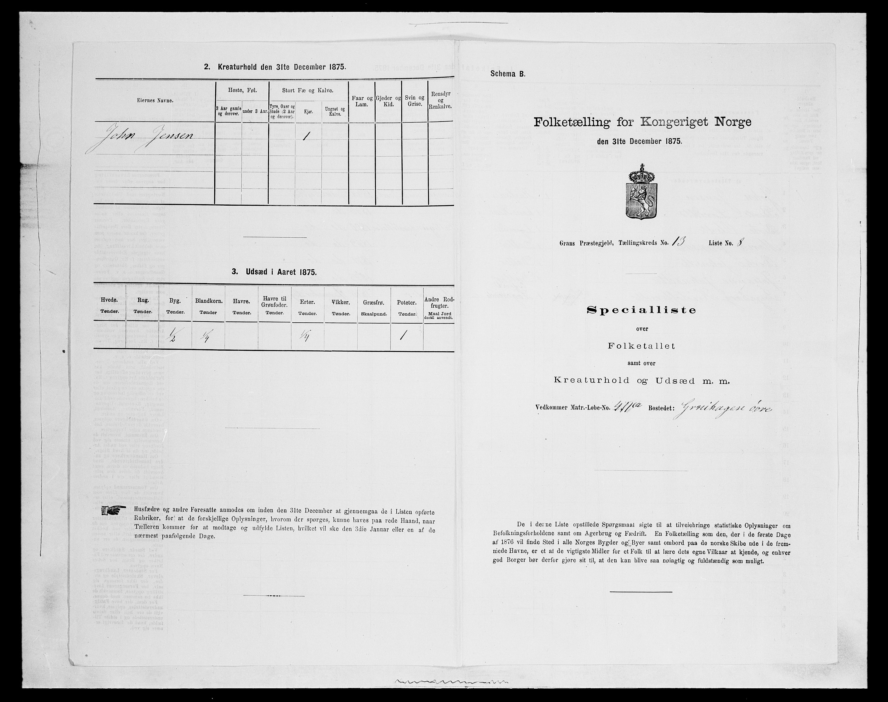 SAH, 1875 census for 0534P Gran, 1875, p. 2386