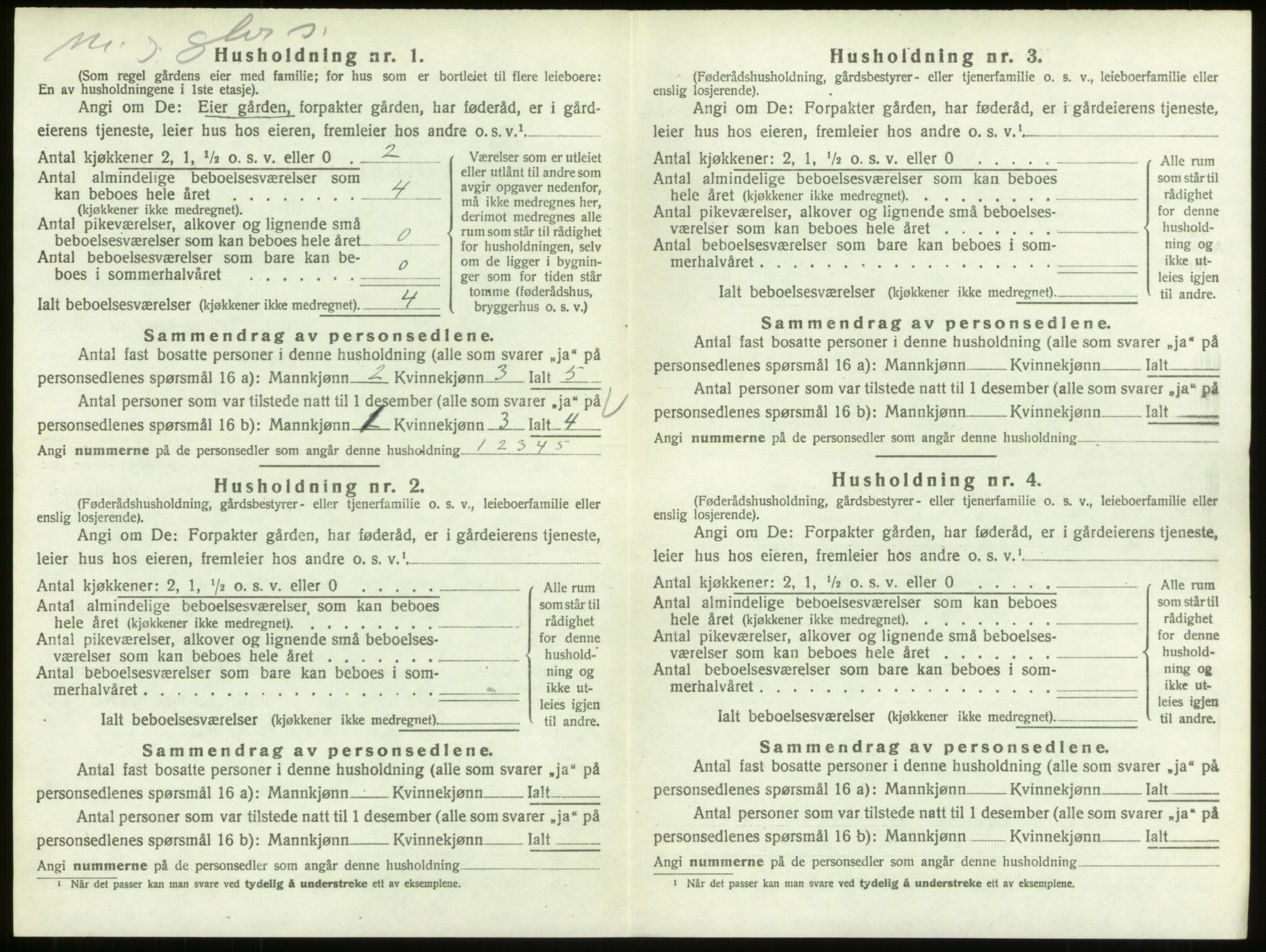 SAO, 1920 census for Skjeberg, 1920, p. 526