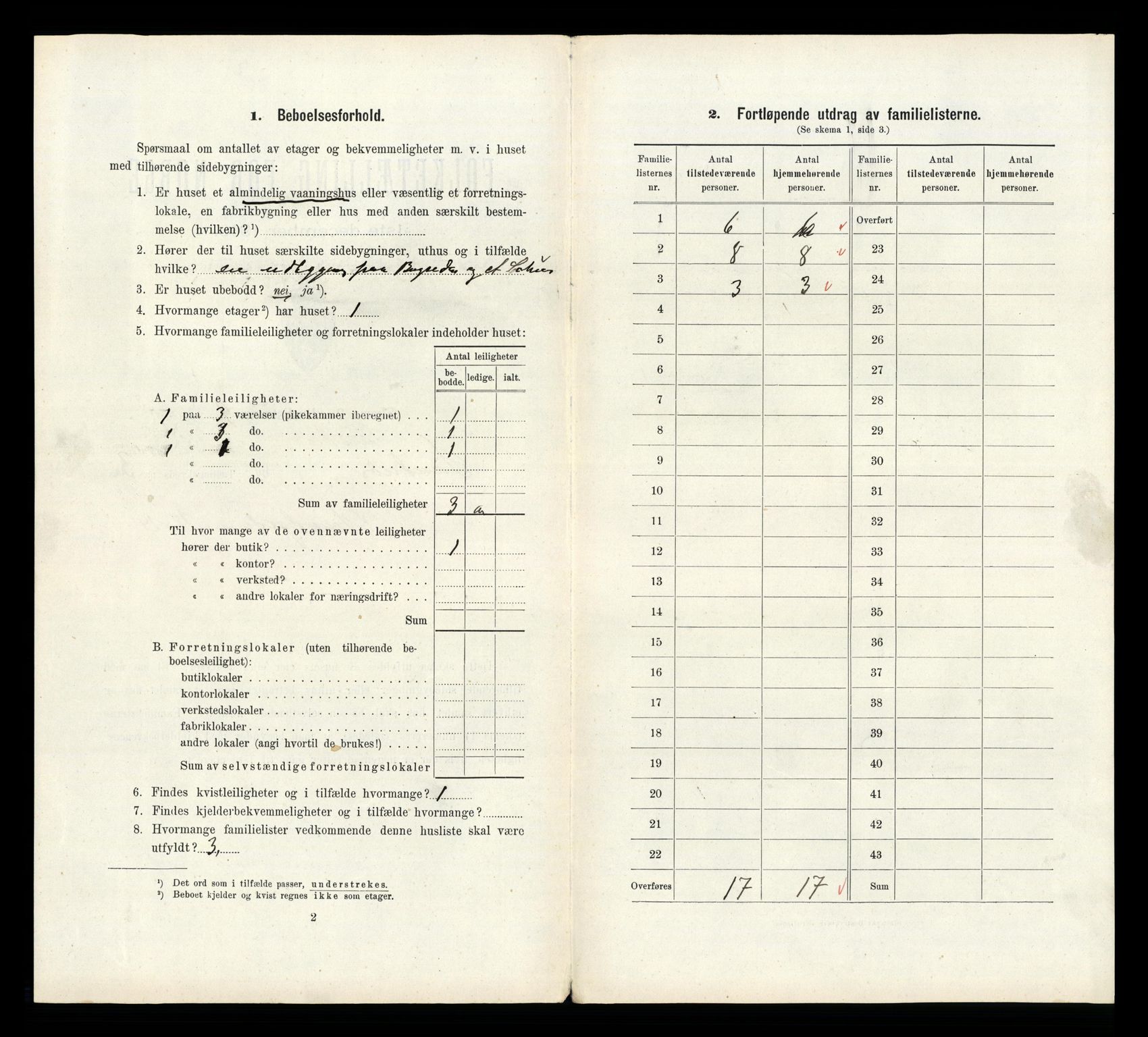 RA, 1910 census for Sandnes, 1910, p. 419