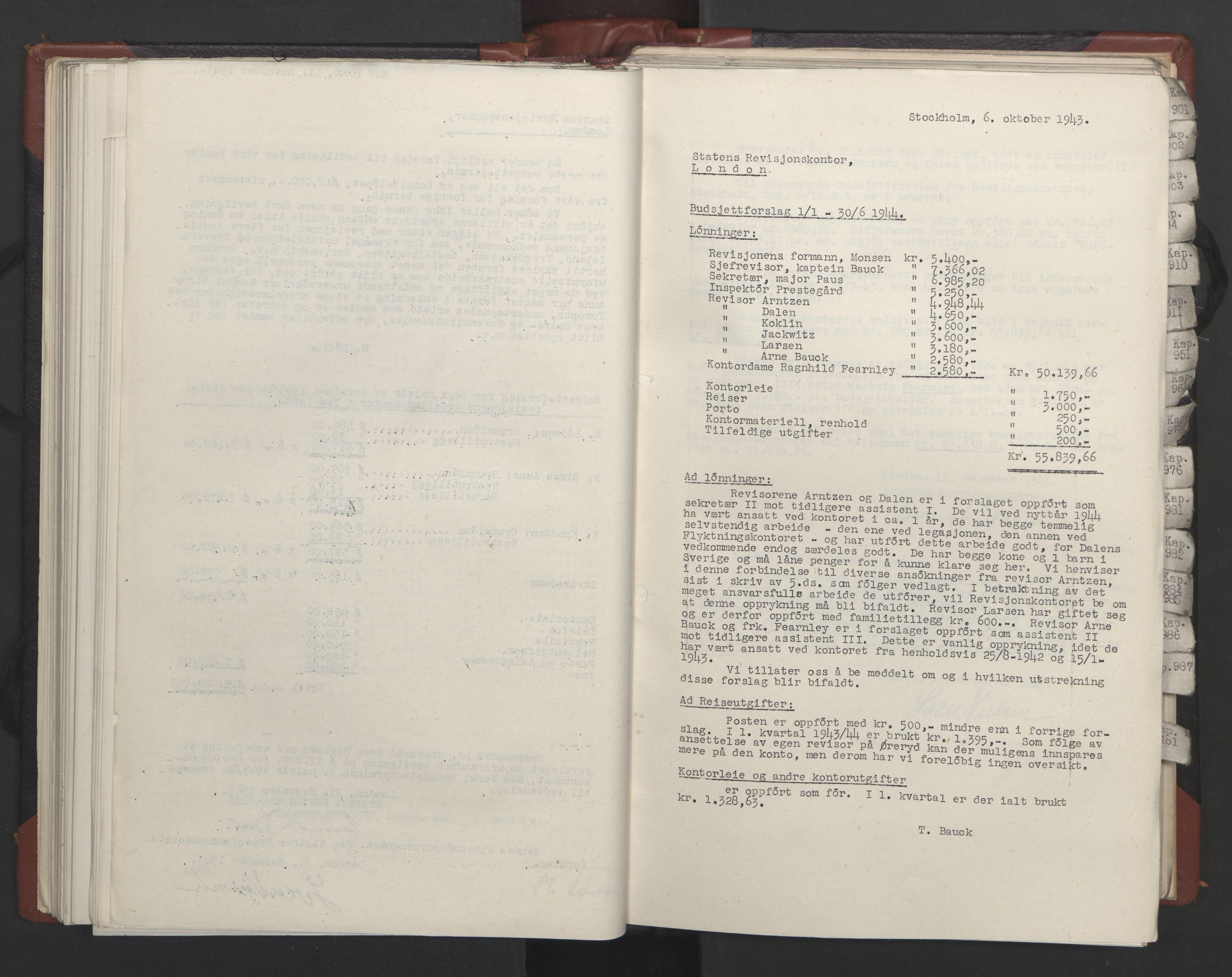 Statsrådssekretariatet, AV/RA-S-1001/A/Ac/L0124: Kgl. res. 14/1-30/6, 1944, p. 151