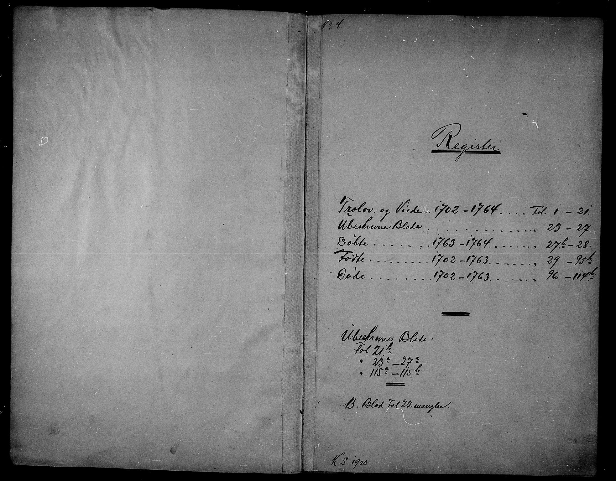 Sem kirkebøker, AV/SAKO-A-5/F/Fb/L0001: Parish register (official) no. II 1, 1702-1764