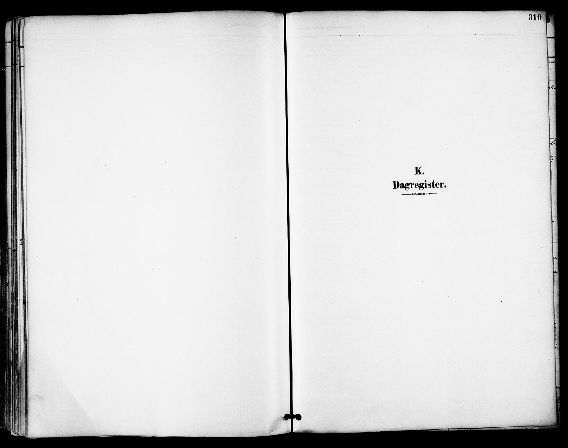 Ministerialprotokoller, klokkerbøker og fødselsregistre - Nordland, AV/SAT-A-1459/855/L0803: Parish register (official) no. 855A11, 1887-1905, p. 319