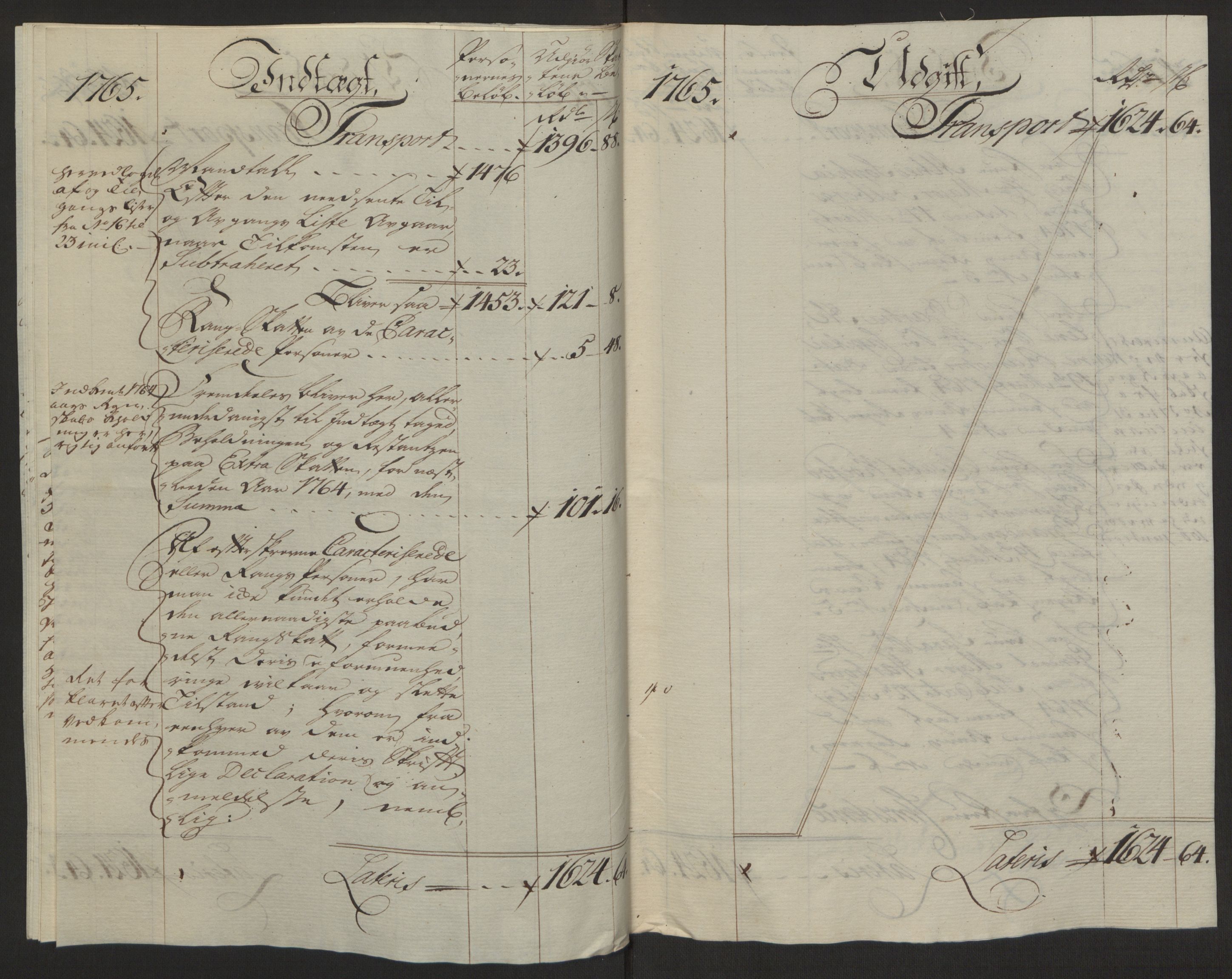 Rentekammeret inntil 1814, Reviderte regnskaper, Byregnskaper, AV/RA-EA-4066/R/Rg/L0144/0001: [G4] Kontribusjonsregnskap / Ekstraskatt, 1762-1767, p. 330