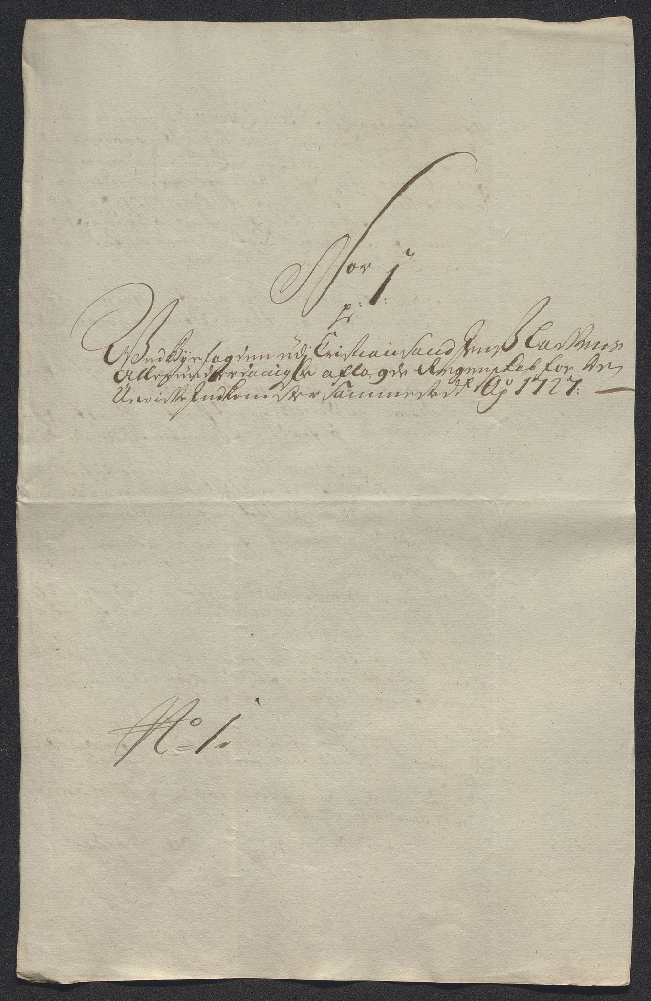 Rentekammeret inntil 1814, Reviderte regnskaper, Byregnskaper, RA/EA-4066/R/Rm/L0286: [M19] Sikt og sakefall, 1719-1727, p. 619