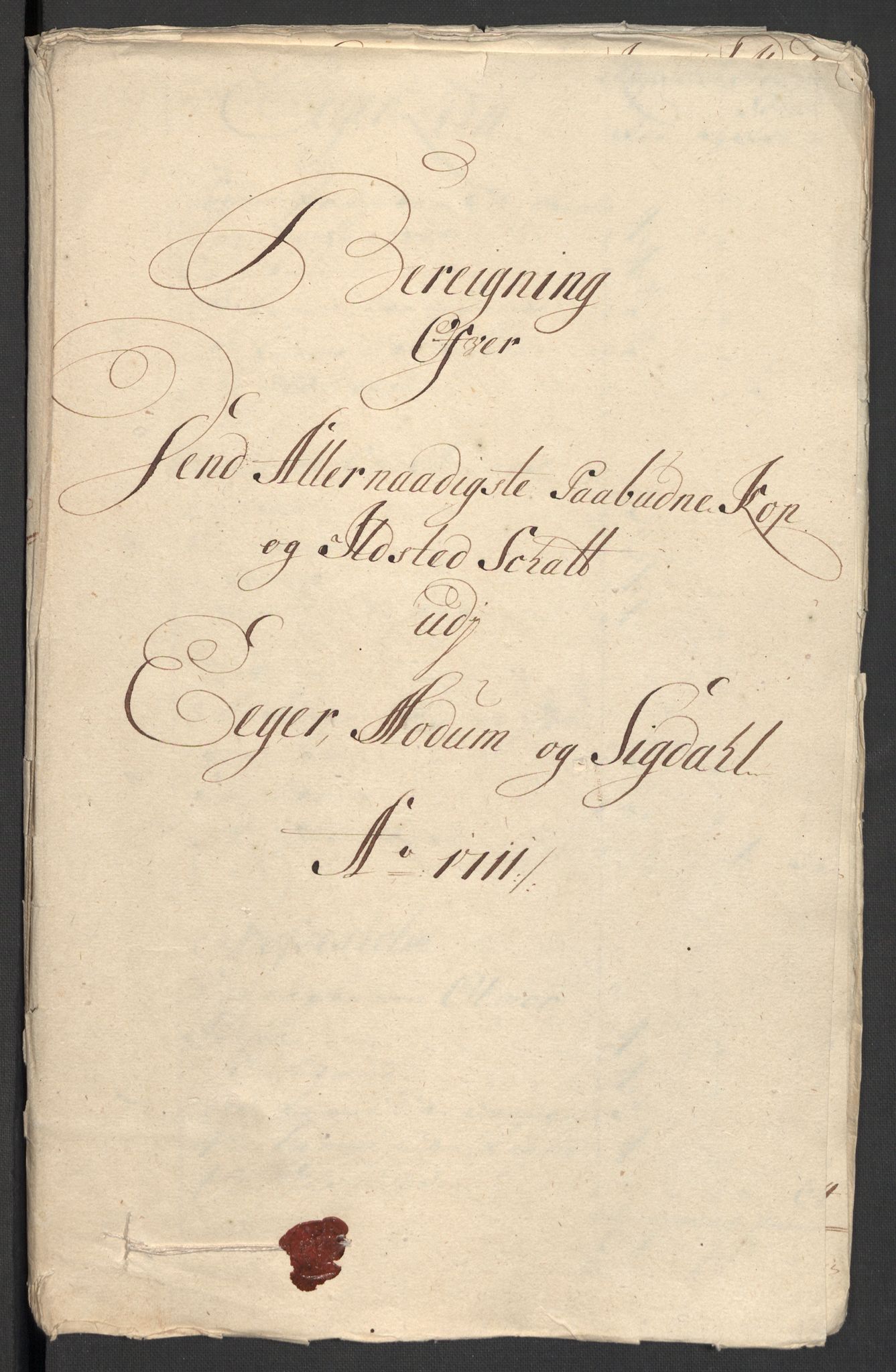 Rentekammeret inntil 1814, Reviderte regnskaper, Fogderegnskap, RA/EA-4092/R31/L1705: Fogderegnskap Hurum, Røyken, Eiker, Lier og Buskerud, 1711, p. 243