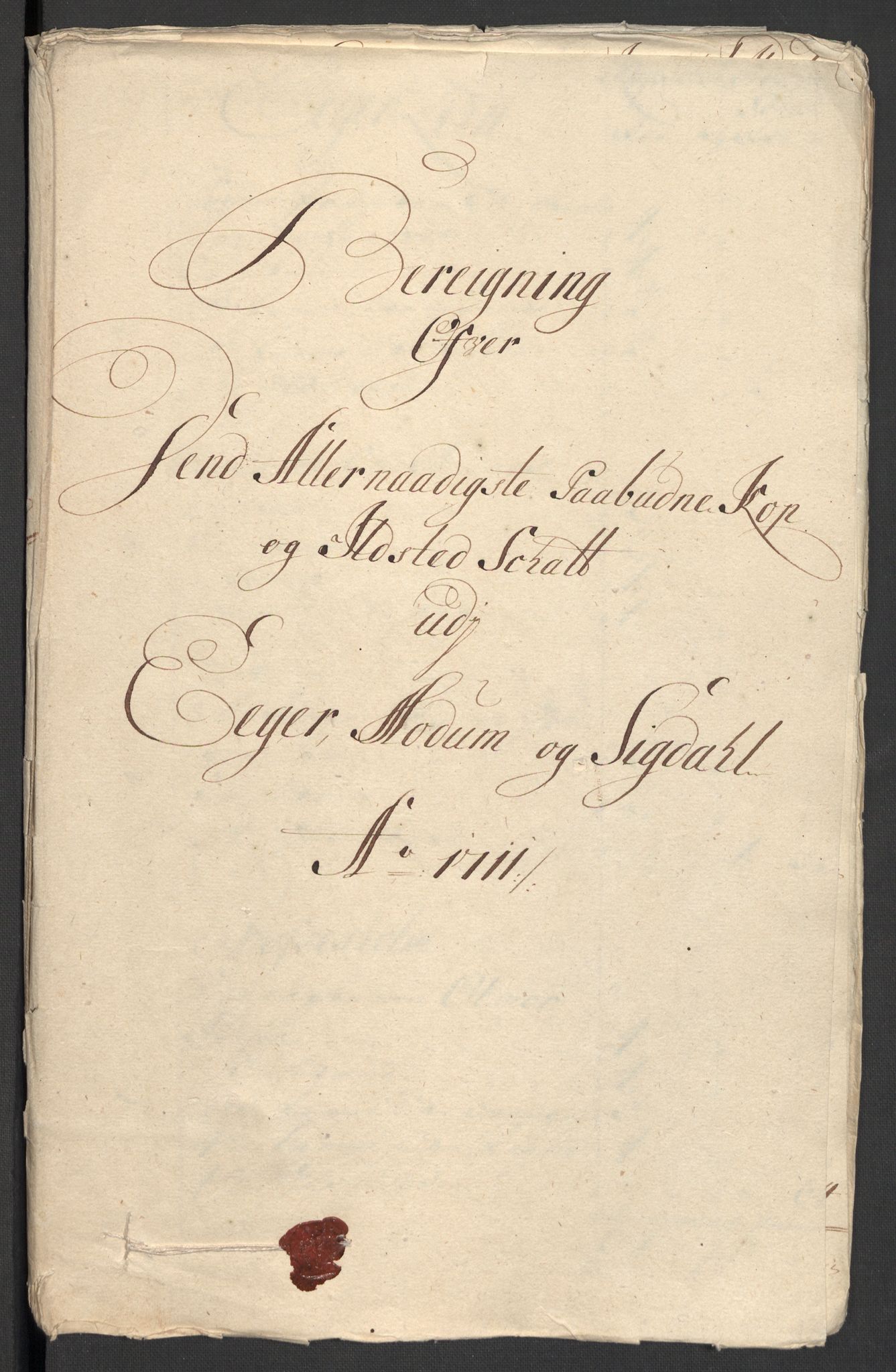Rentekammeret inntil 1814, Reviderte regnskaper, Fogderegnskap, AV/RA-EA-4092/R31/L1705: Fogderegnskap Hurum, Røyken, Eiker, Lier og Buskerud, 1711, p. 243