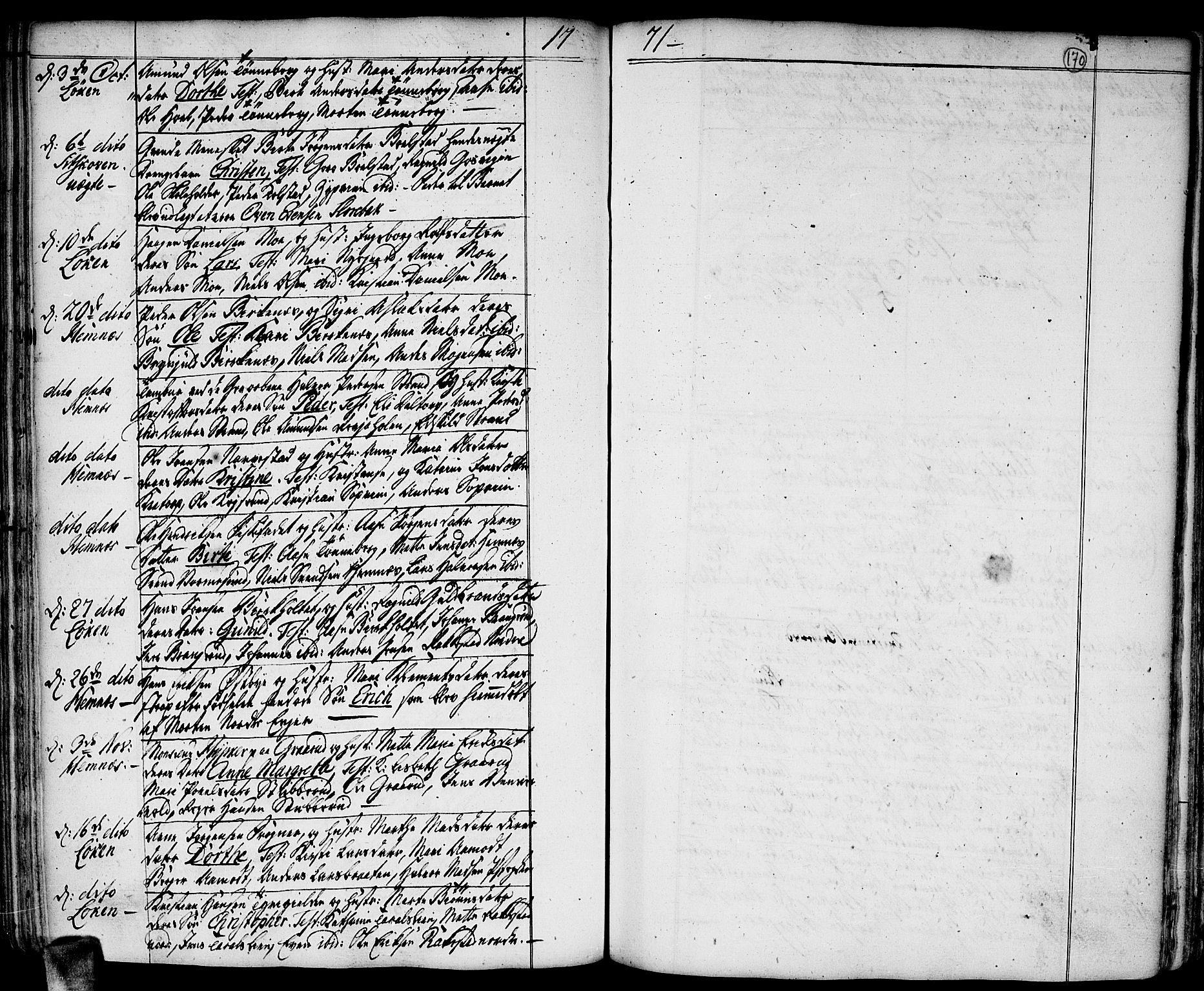 Høland prestekontor Kirkebøker, SAO/A-10346a/F/Fa/L0004: Parish register (official) no. I 4, 1757-1780, p. 170