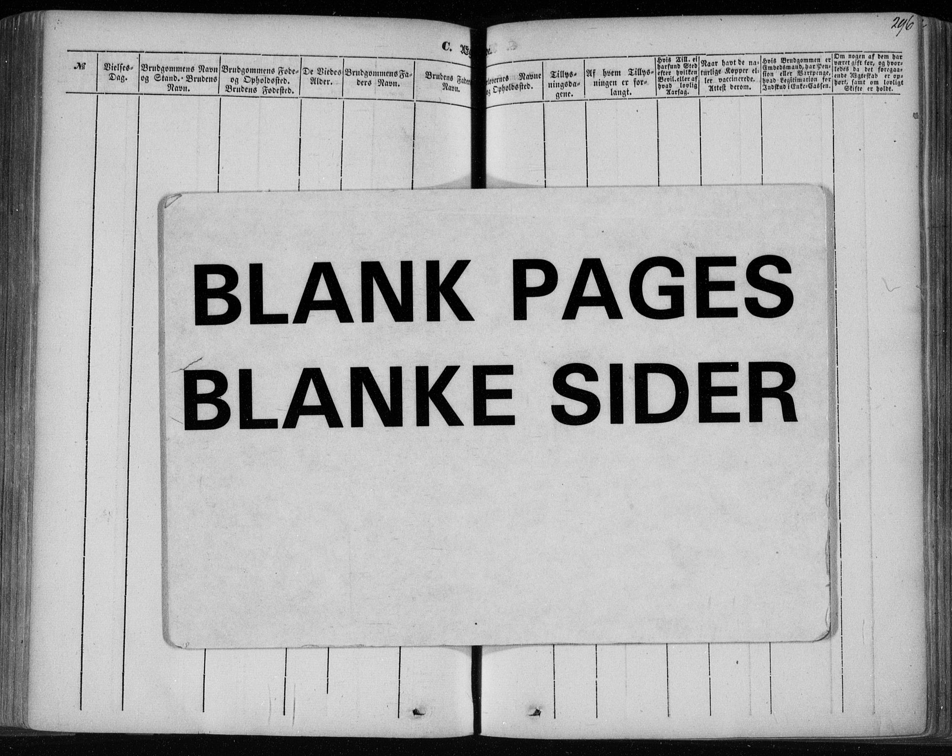 Holla kirkebøker, SAKO/A-272/F/Fa/L0005: Parish register (official) no. 5, 1849-1860, p. 296