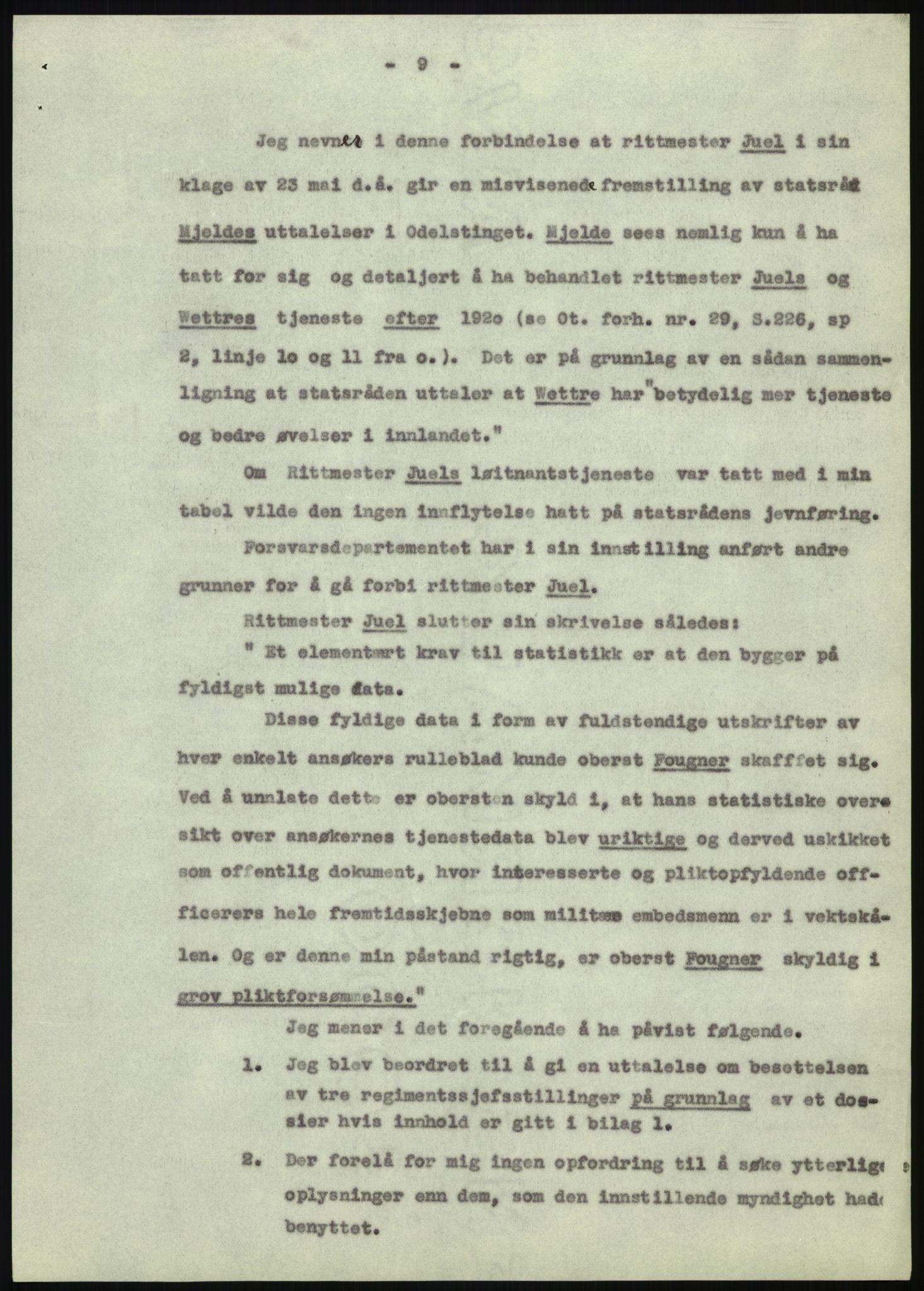 Forsvaret, Forsvarets krigshistoriske avdeling, AV/RA-RAFA-2017/Y/Yb/L0159: II-C-11-750-825  -  Kavaleriet og artilleriet, 1936-1940, p. 20