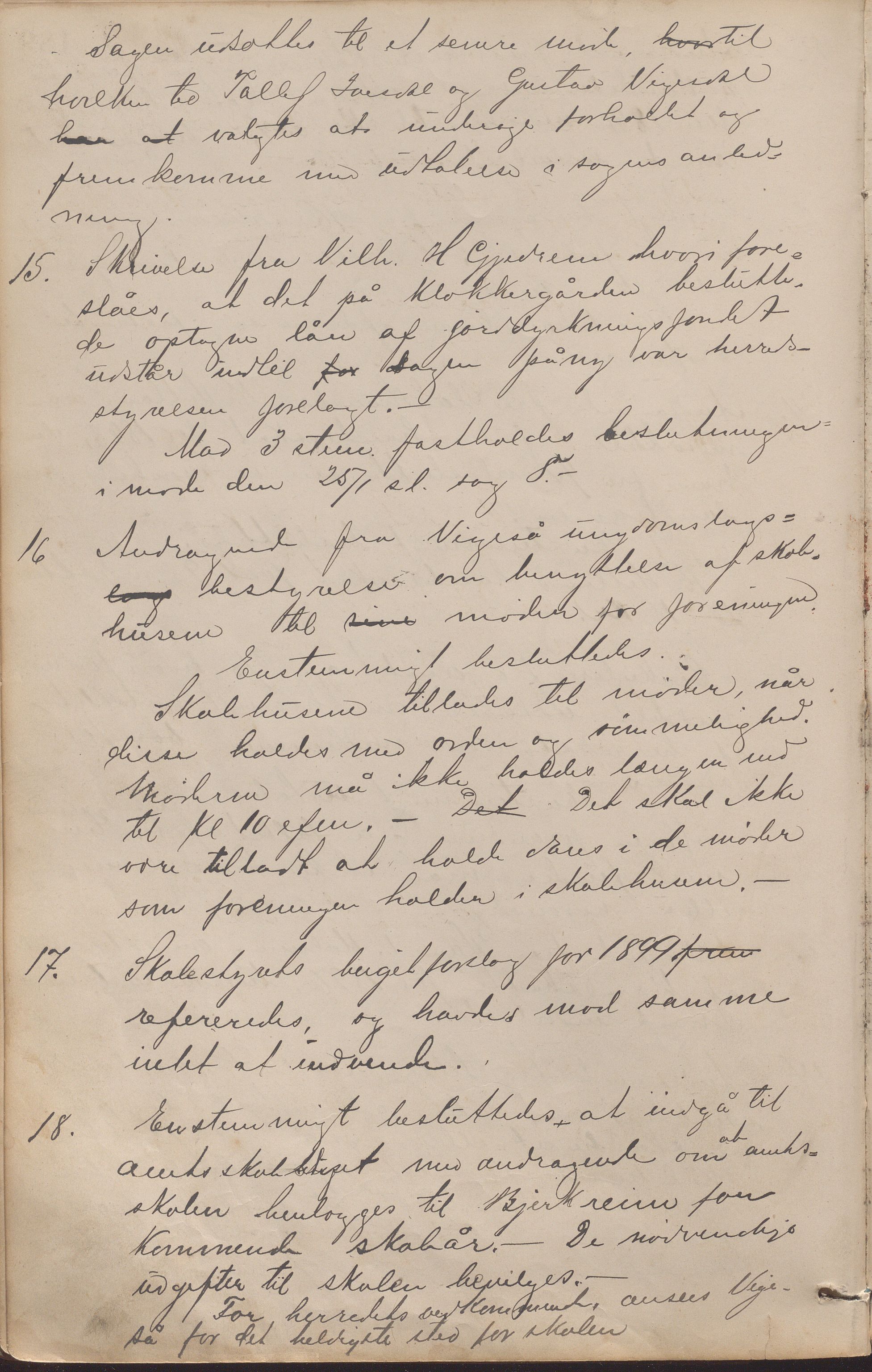 Bjerkreim kommune - Formannskapet/Sentraladministrasjonen, IKAR/K-101531/A/Aa/L0002: Møtebok, 1884-1903, p. 188b