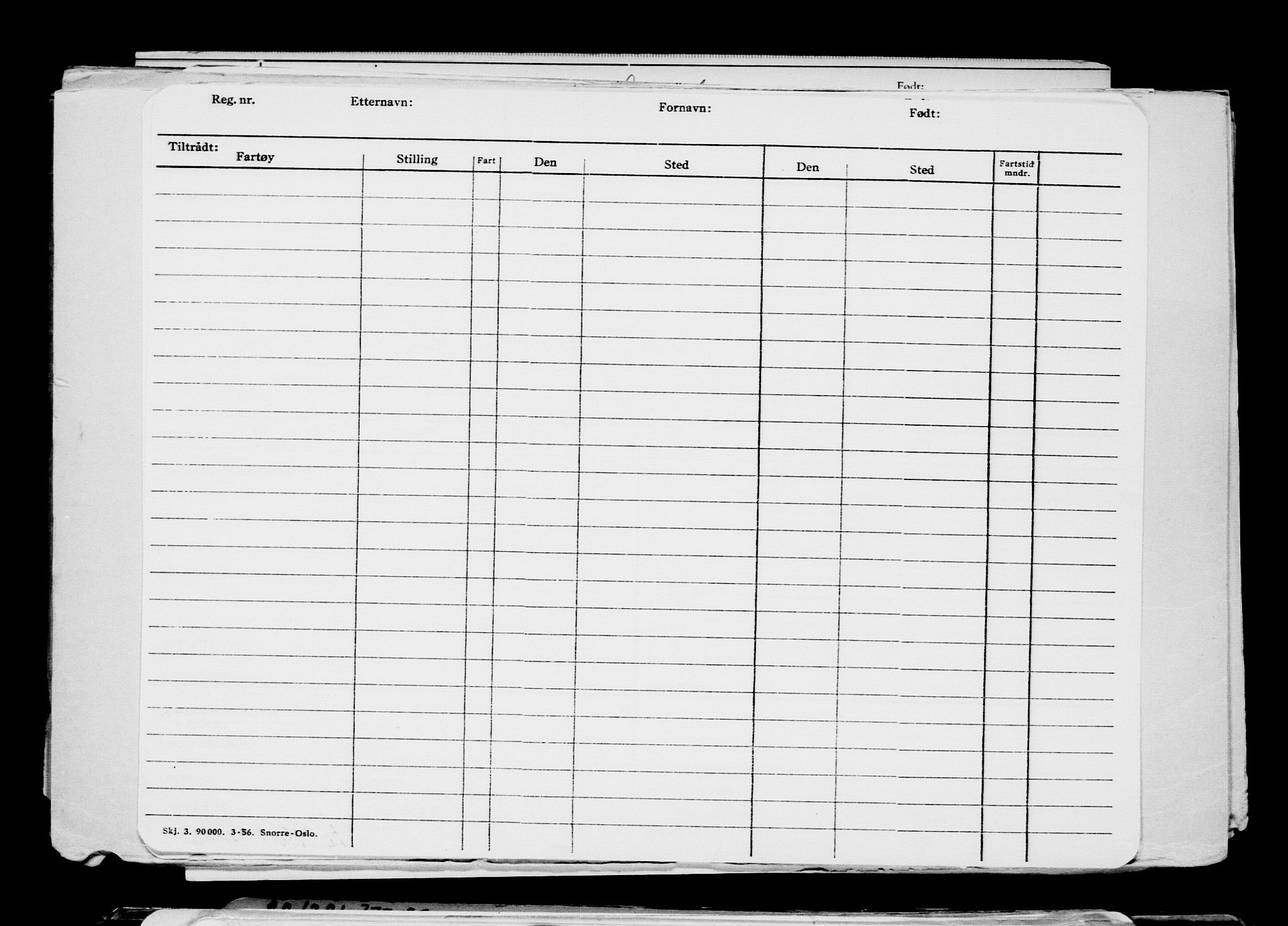 Direktoratet for sjømenn, AV/RA-S-3545/G/Gb/L0201: Hovedkort, 1921-1922, p. 122