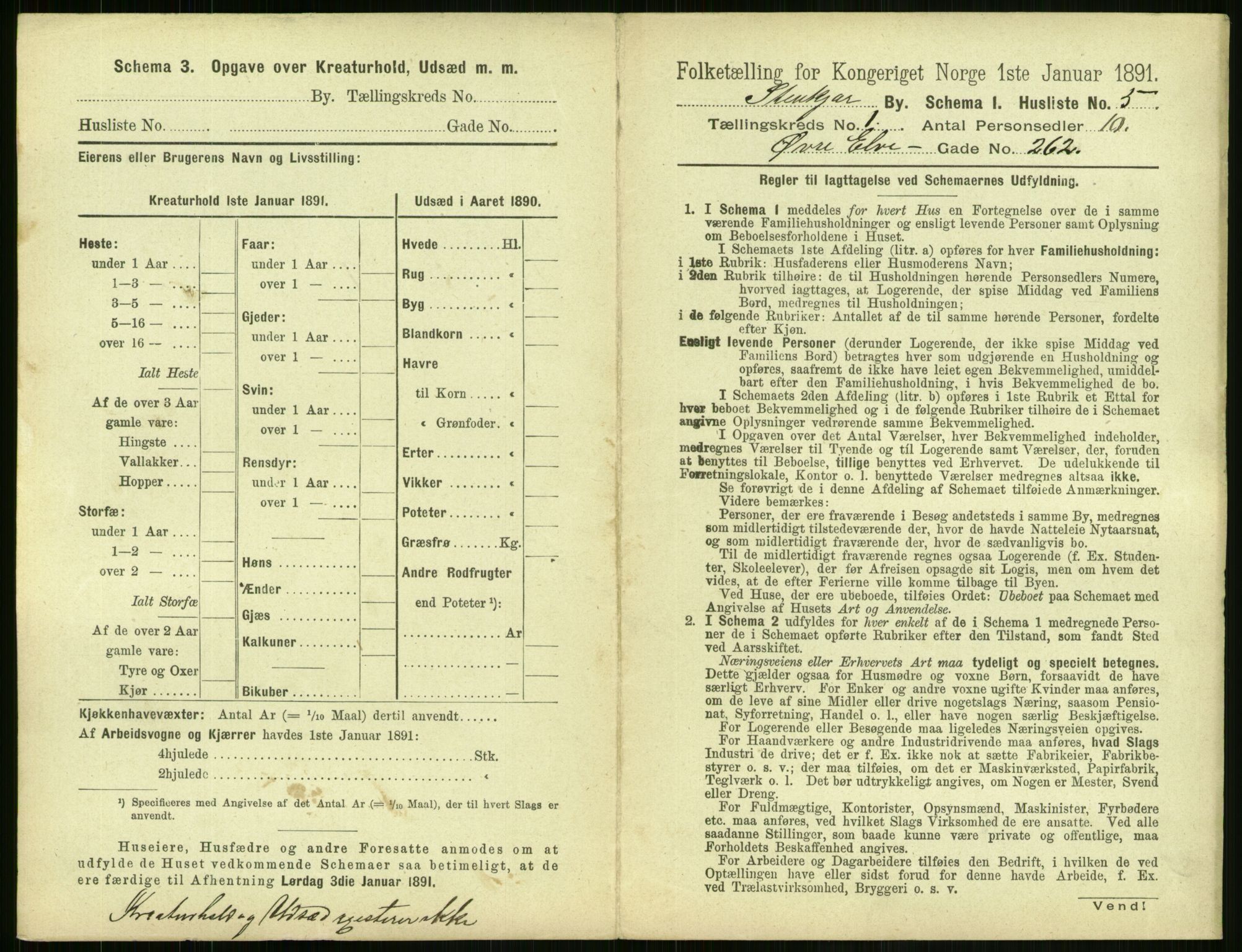 RA, 1891 census for 1702 Steinkjer, 1891, p. 28