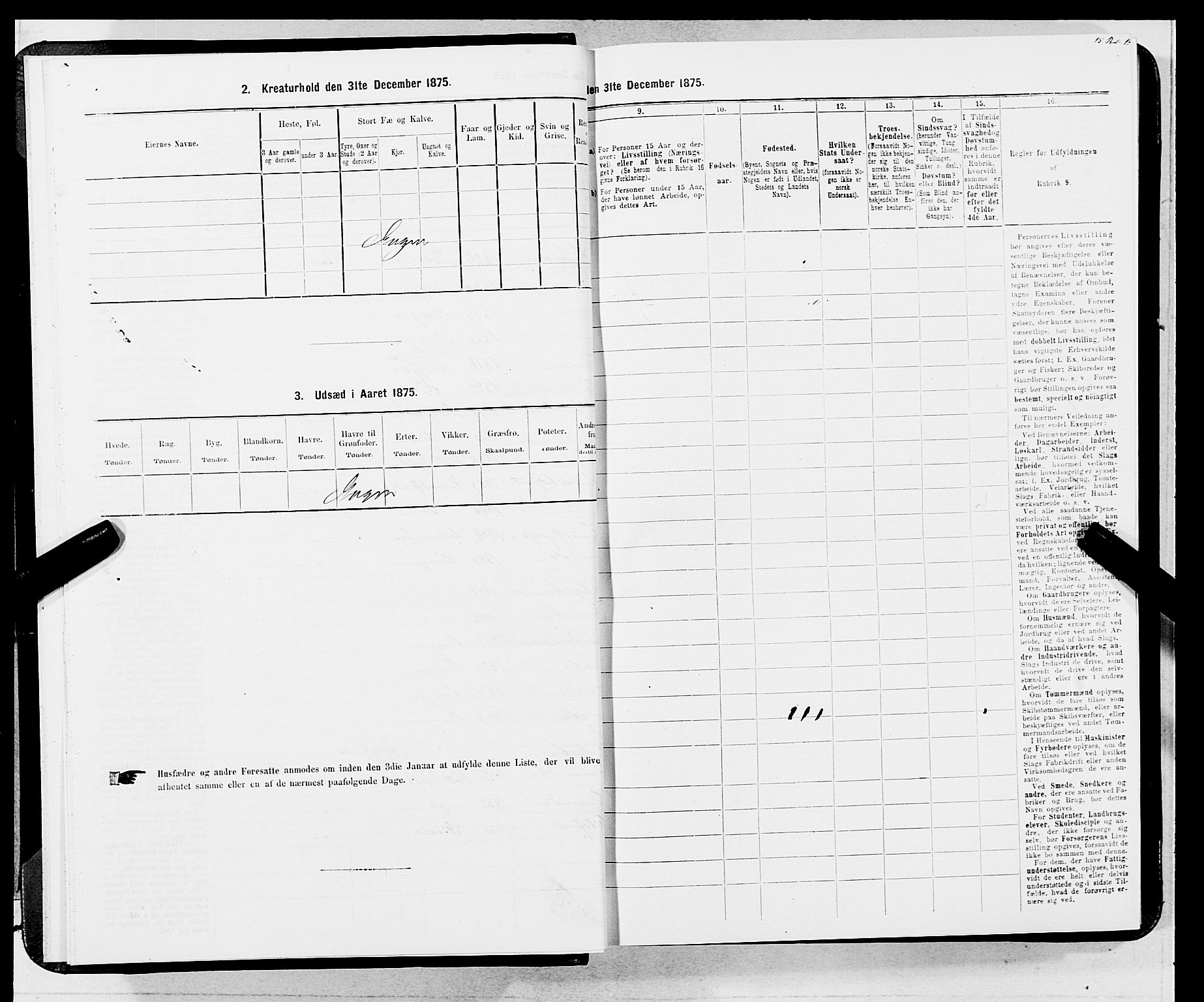 SAB, 1875 census for 1301 Bergen, 1875, p. 3314