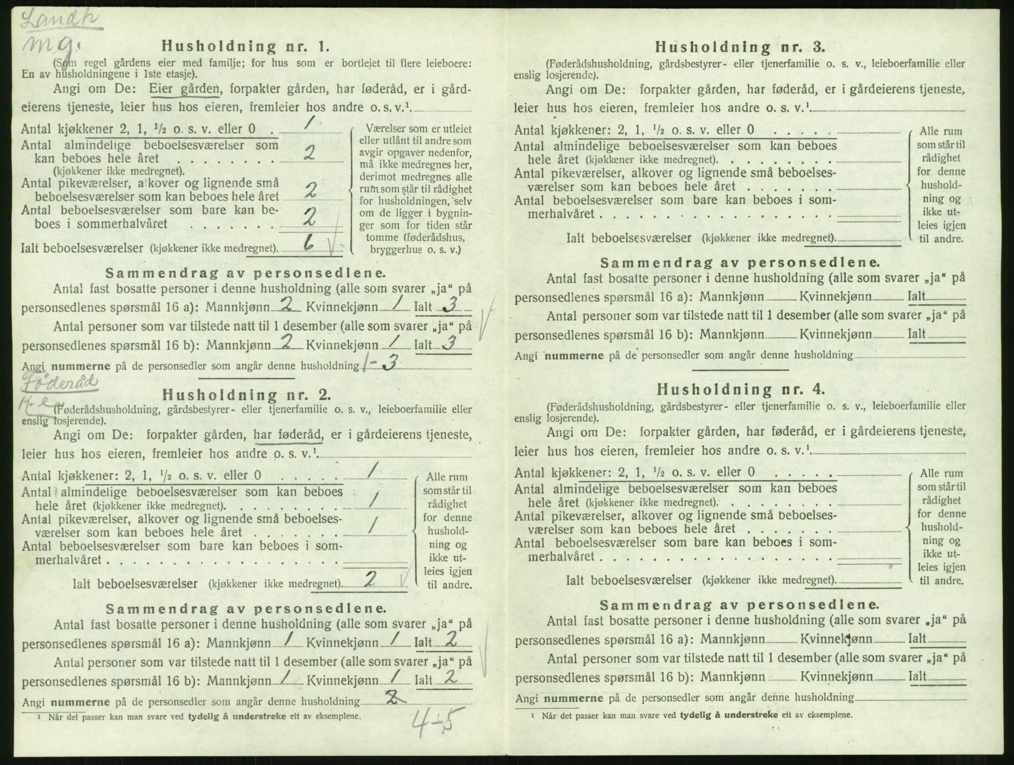 SAT, 1920 census for Eresfjord og Vistdal, 1920, p. 286