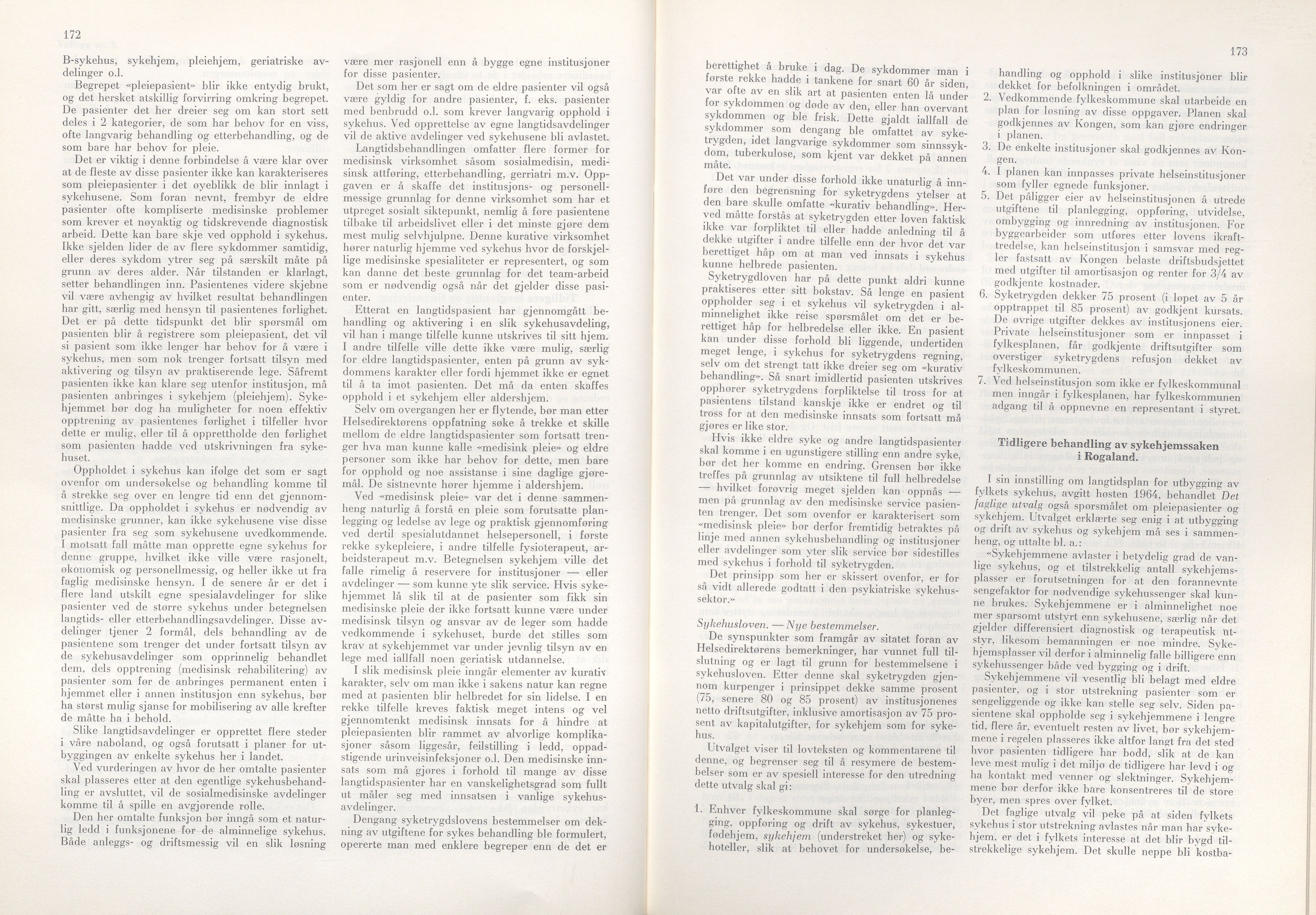 Rogaland fylkeskommune - Fylkesrådmannen , IKAR/A-900/A/Aa/Aaa/L0090: Møtebok , 1970, p. 172-173