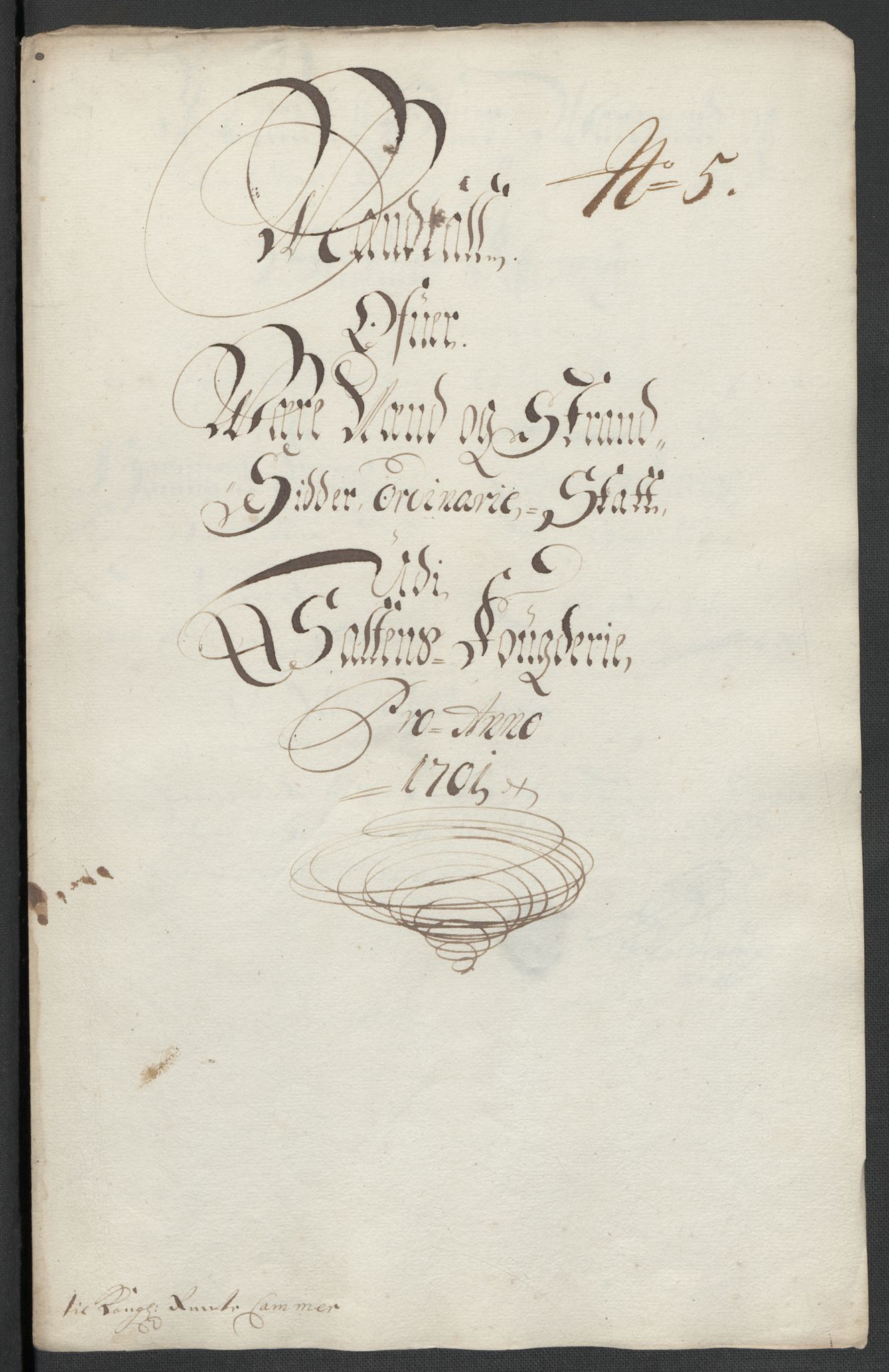 Rentekammeret inntil 1814, Reviderte regnskaper, Fogderegnskap, AV/RA-EA-4092/R66/L4580: Fogderegnskap Salten, 1701-1706, p. 64