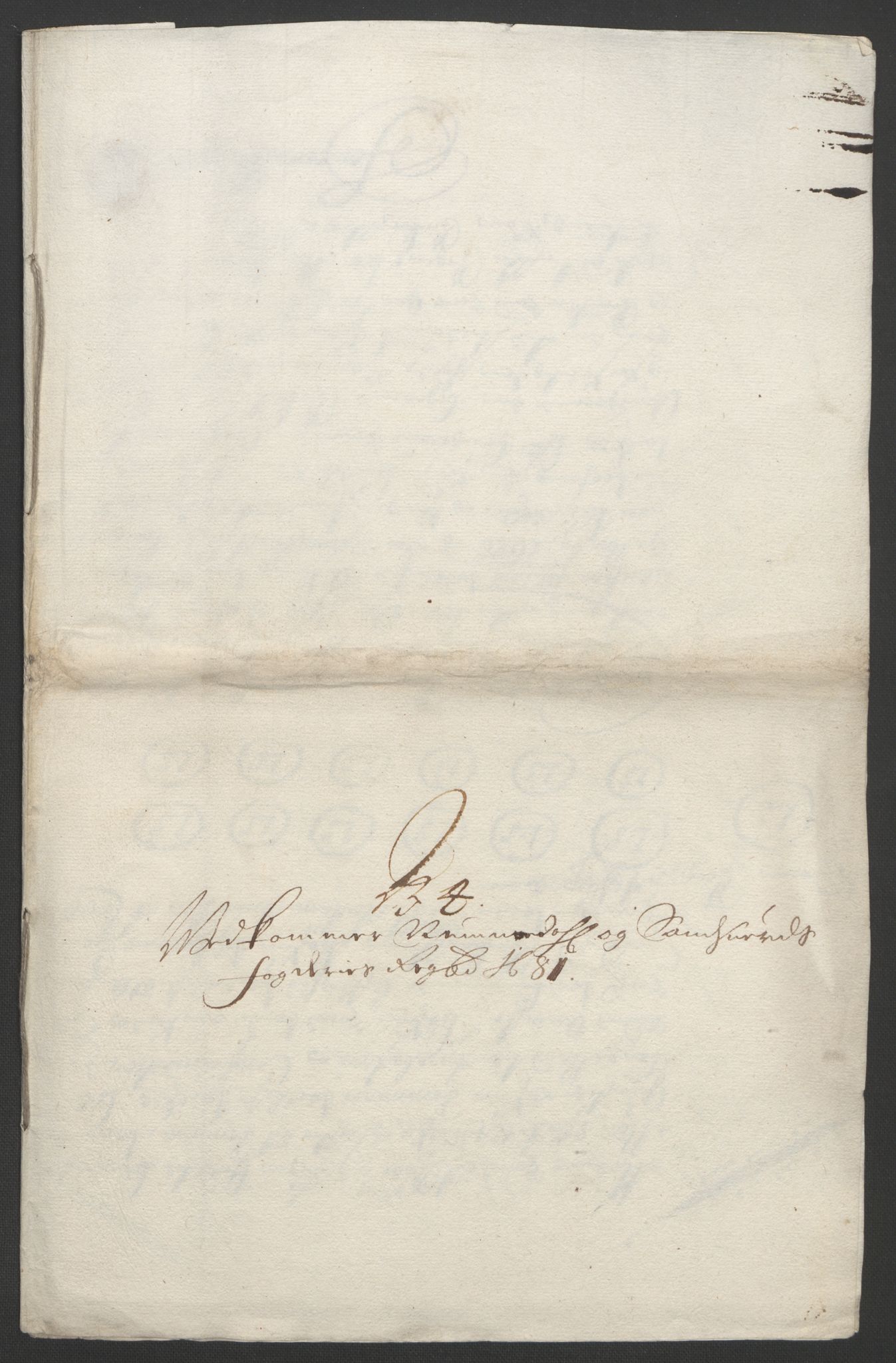 Rentekammeret inntil 1814, Reviderte regnskaper, Fogderegnskap, AV/RA-EA-4092/R24/L1572: Fogderegnskap Numedal og Sandsvær, 1679-1686, p. 207