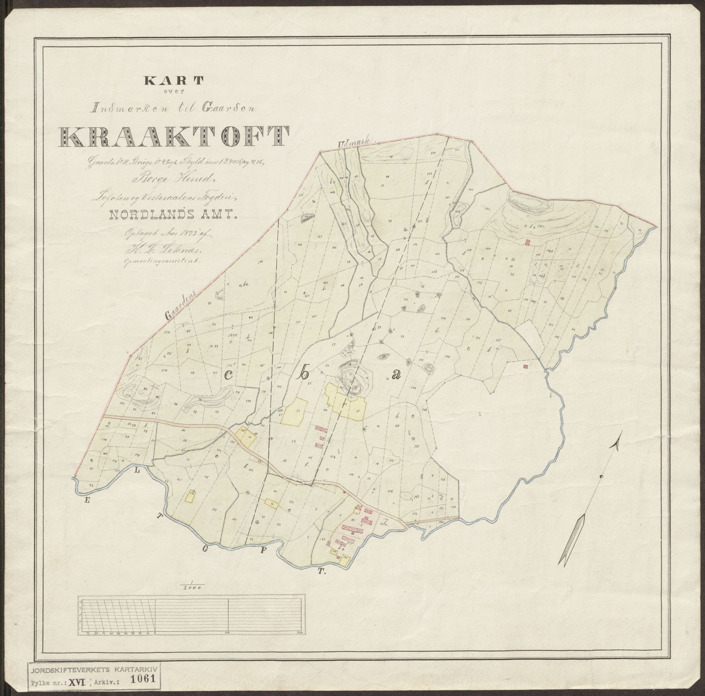Jordskifteverkets kartarkiv, RA/S-3929/T, 1859-1988, p. 1220