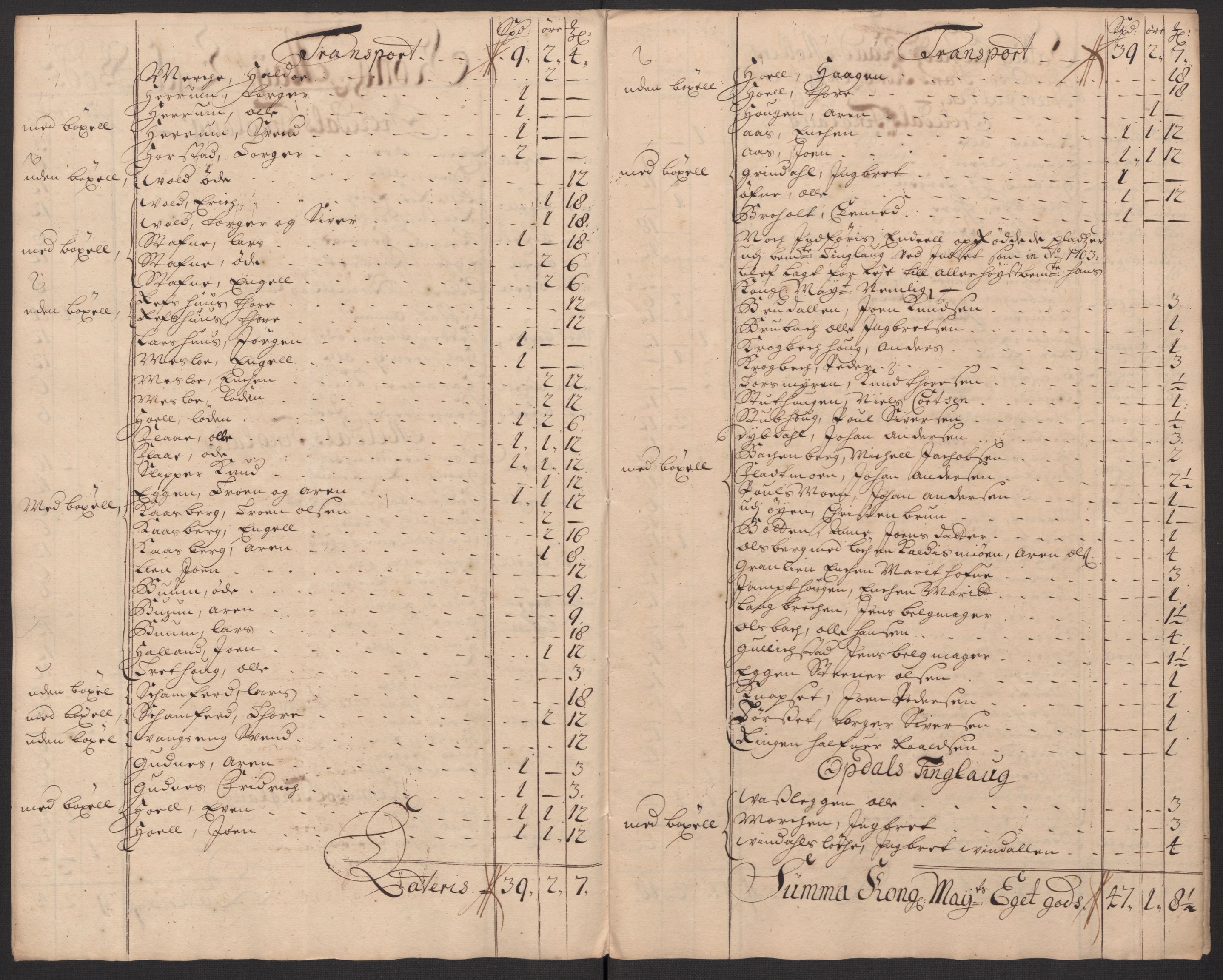 Rentekammeret inntil 1814, Reviderte regnskaper, Fogderegnskap, RA/EA-4092/R60/L3958: Fogderegnskap Orkdal og Gauldal, 1708, p. 266