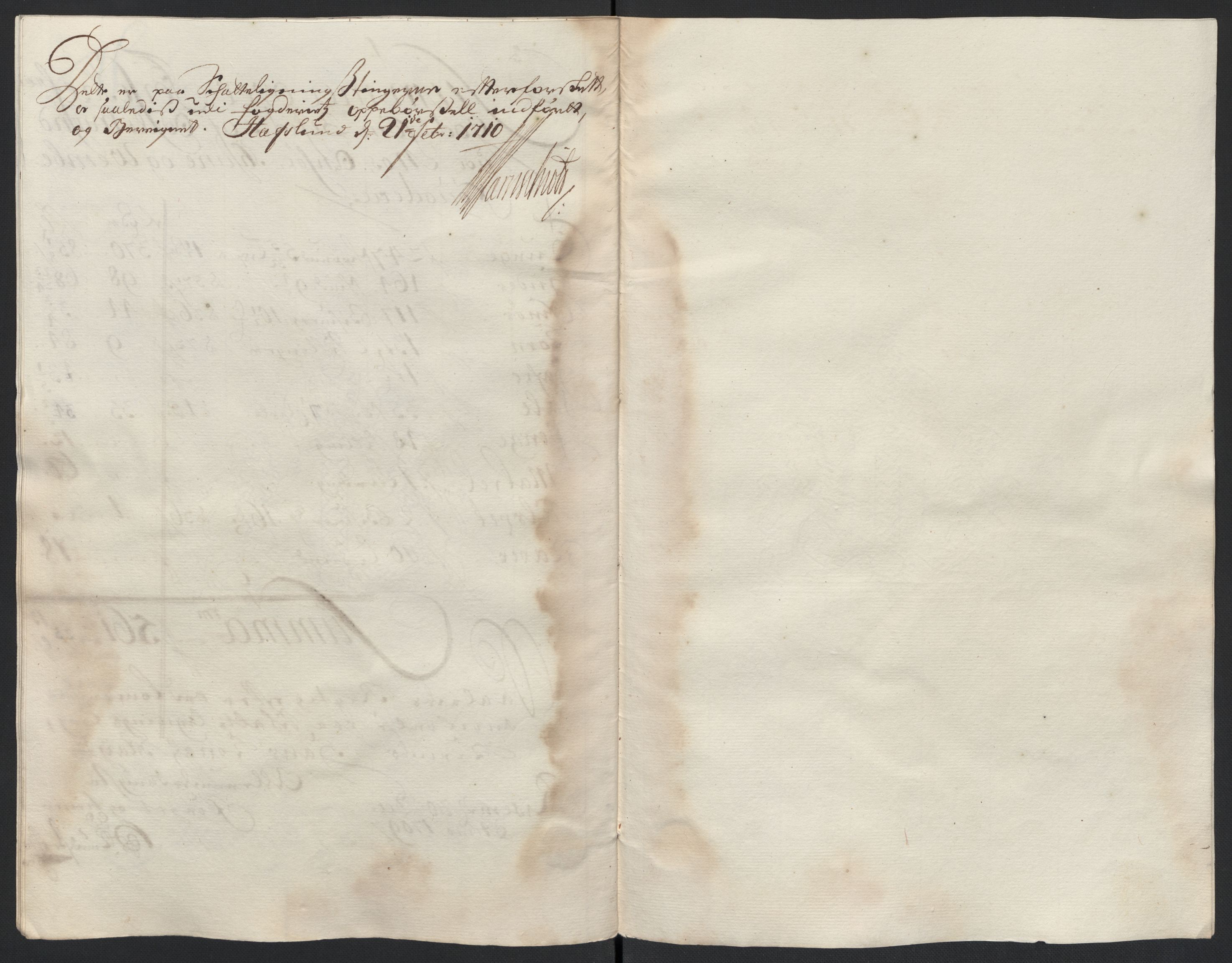 Rentekammeret inntil 1814, Reviderte regnskaper, Fogderegnskap, RA/EA-4092/R04/L0135: Fogderegnskap Moss, Onsøy, Tune, Veme og Åbygge, 1709-1710, p. 119