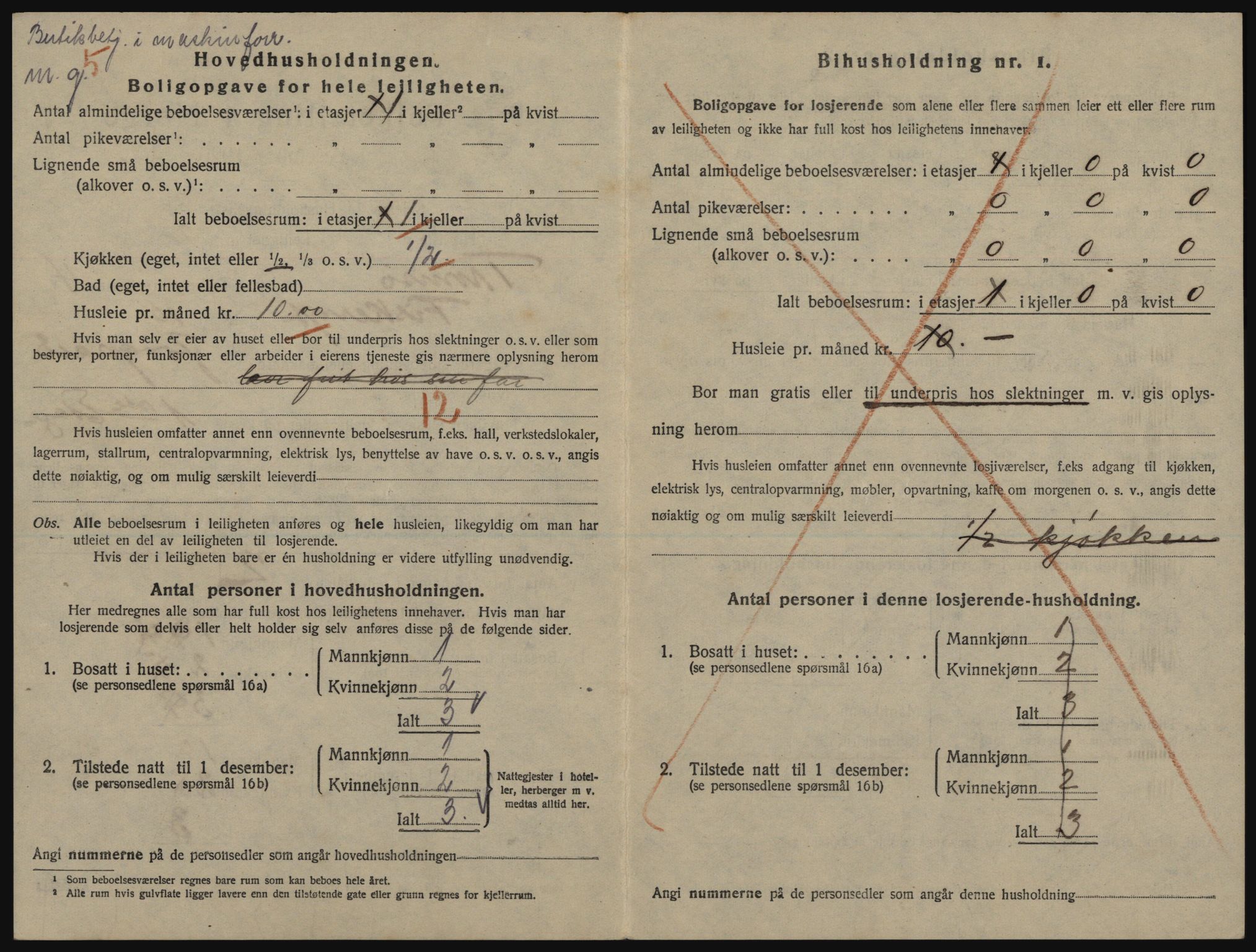 SATØ, 1920 census for Tromsø, 1920, p. 3608