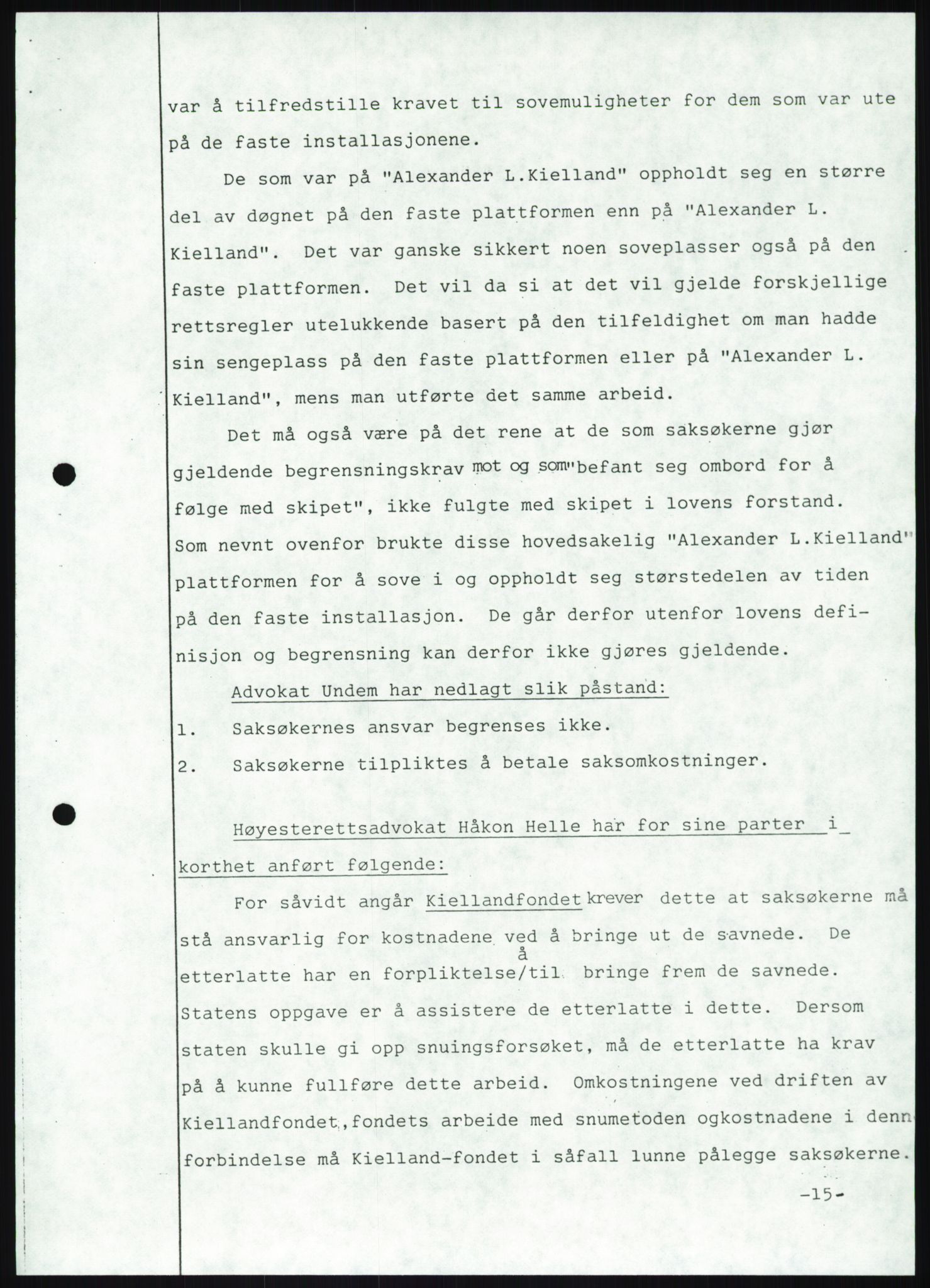 Pa 1503 - Stavanger Drilling AS, AV/SAST-A-101906/A/Ab/Abc/L0009: Styrekorrespondanse Stavanger Drilling II A/S, 1981-1983, p. 550