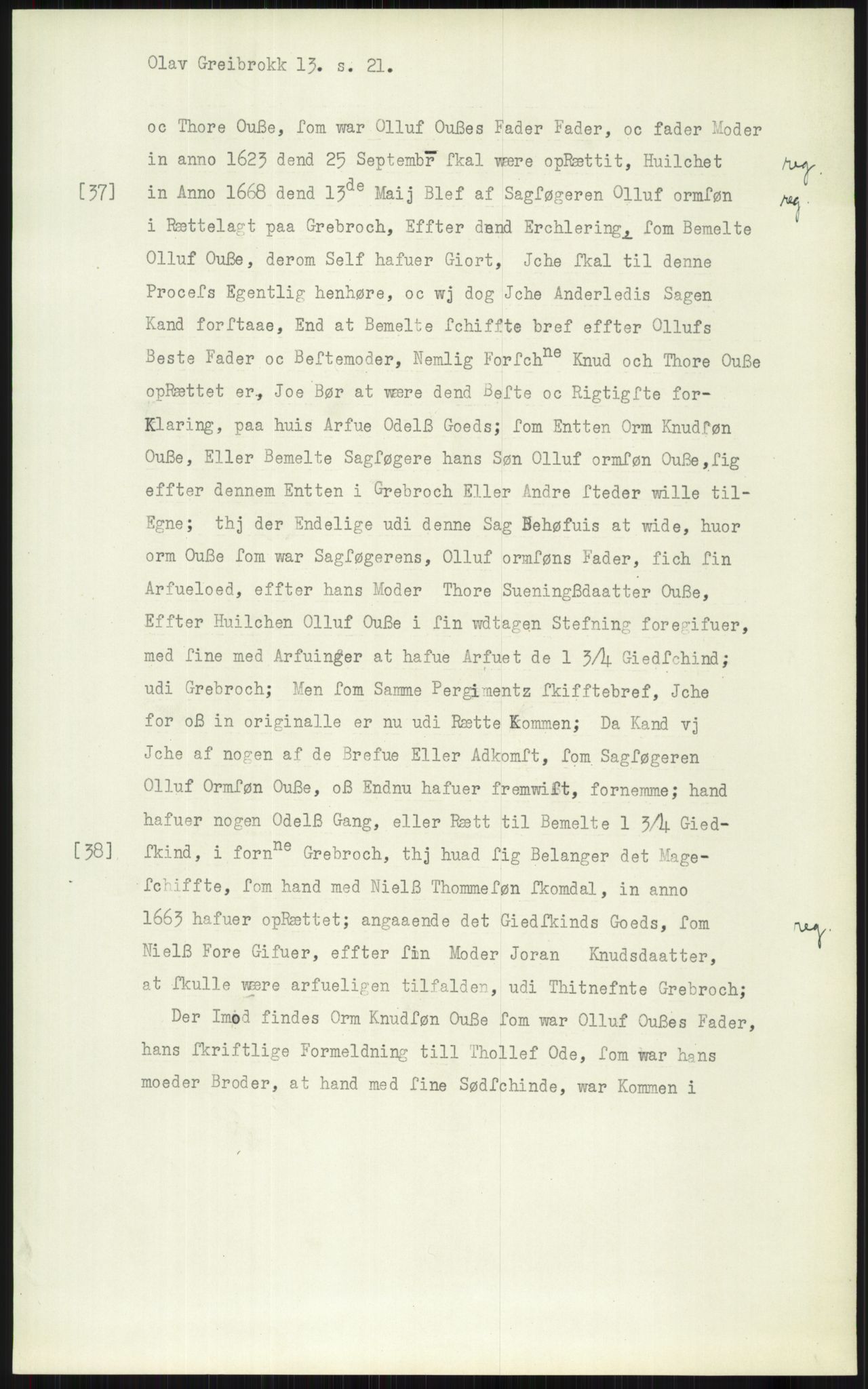 Samlinger til kildeutgivelse, Diplomavskriftsamlingen, AV/RA-EA-4053/H/Ha, p. 1536