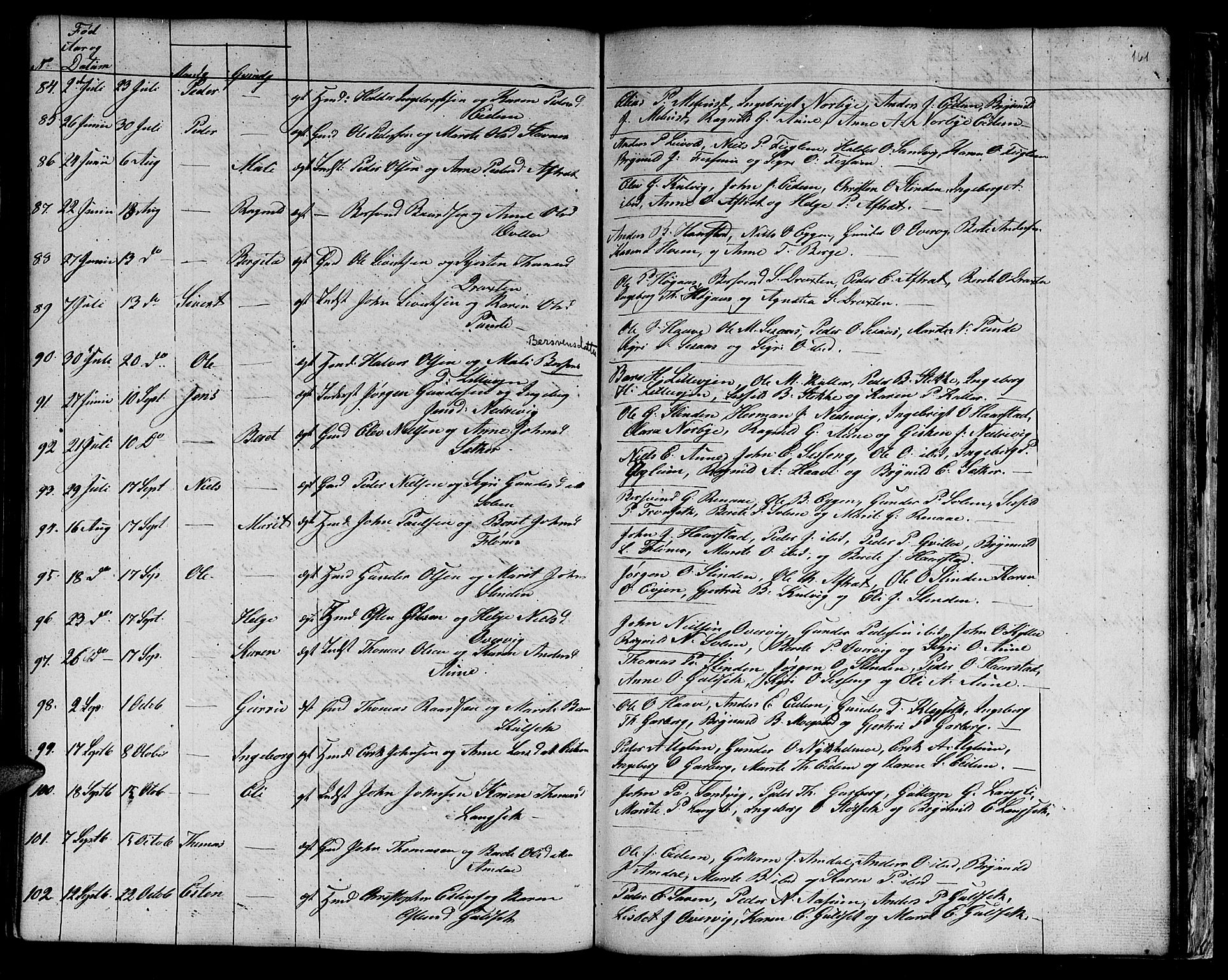 Ministerialprotokoller, klokkerbøker og fødselsregistre - Sør-Trøndelag, SAT/A-1456/695/L1154: Parish register (copy) no. 695C05, 1842-1858, p. 161