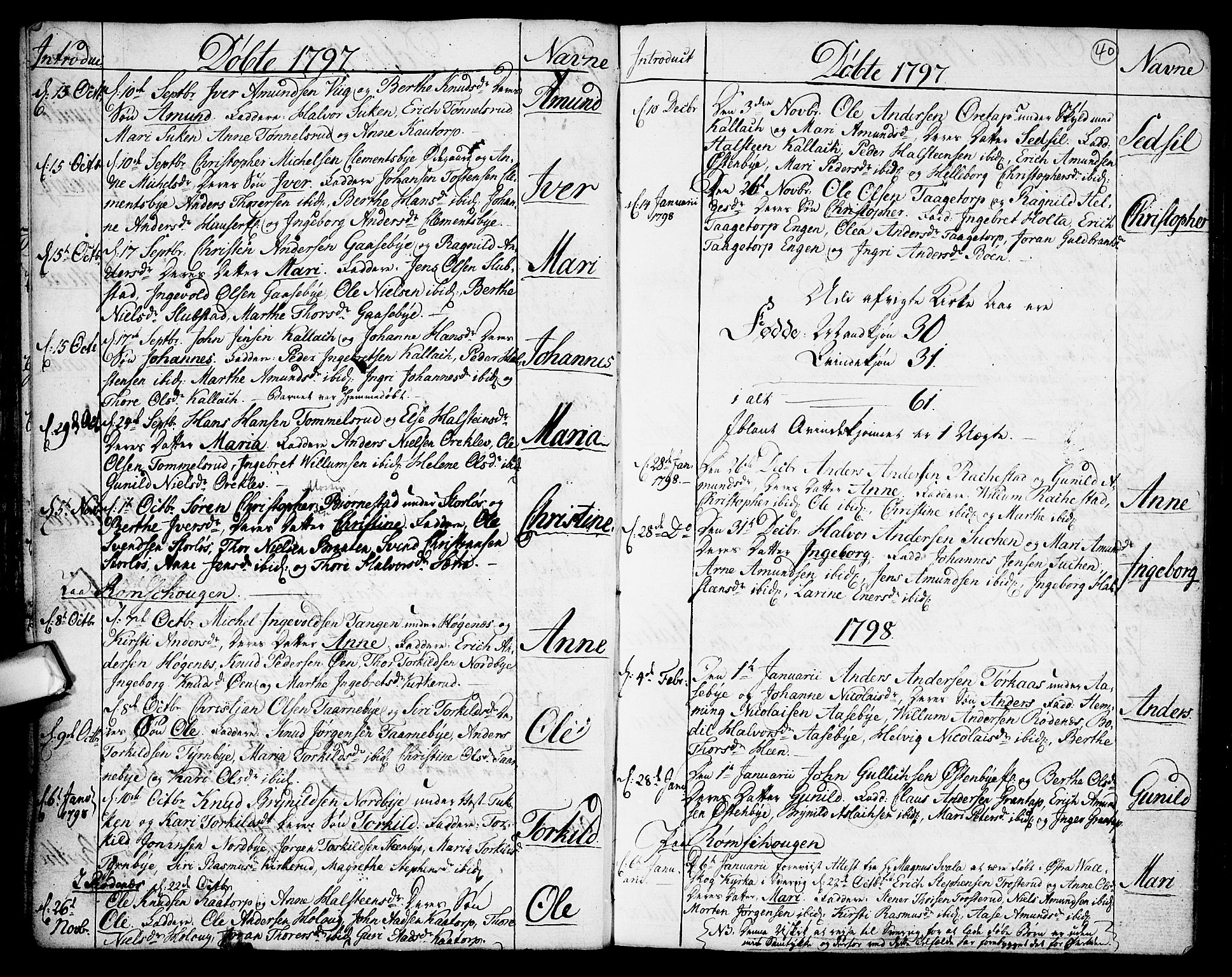Rødenes prestekontor Kirkebøker, SAO/A-2005/F/Fa/L0003: Parish register (official) no. I 3, 1777-1814, p. 40