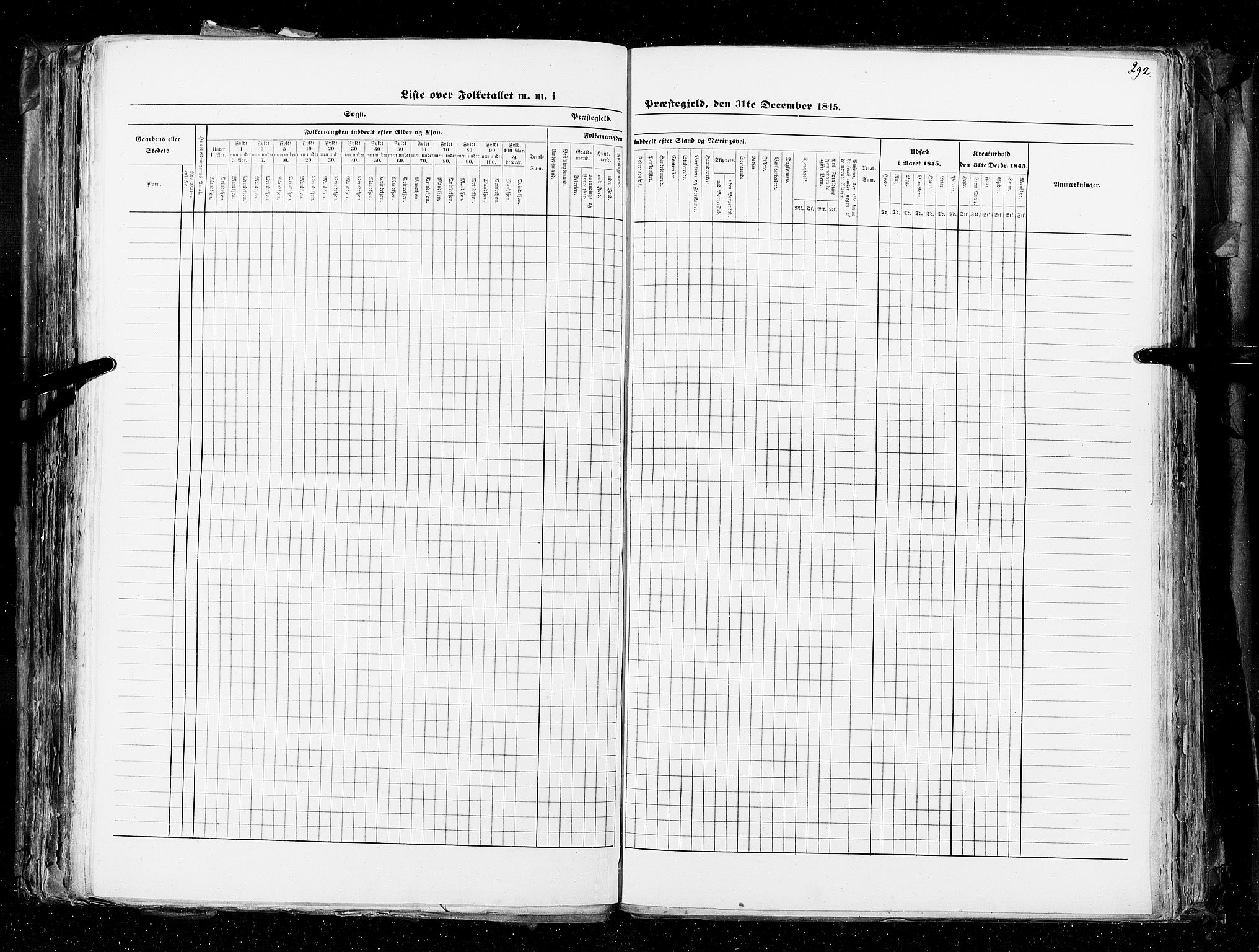 RA, Census 1845, vol. 4: Buskerud amt og Jarlsberg og Larvik amt, 1845, p. 292