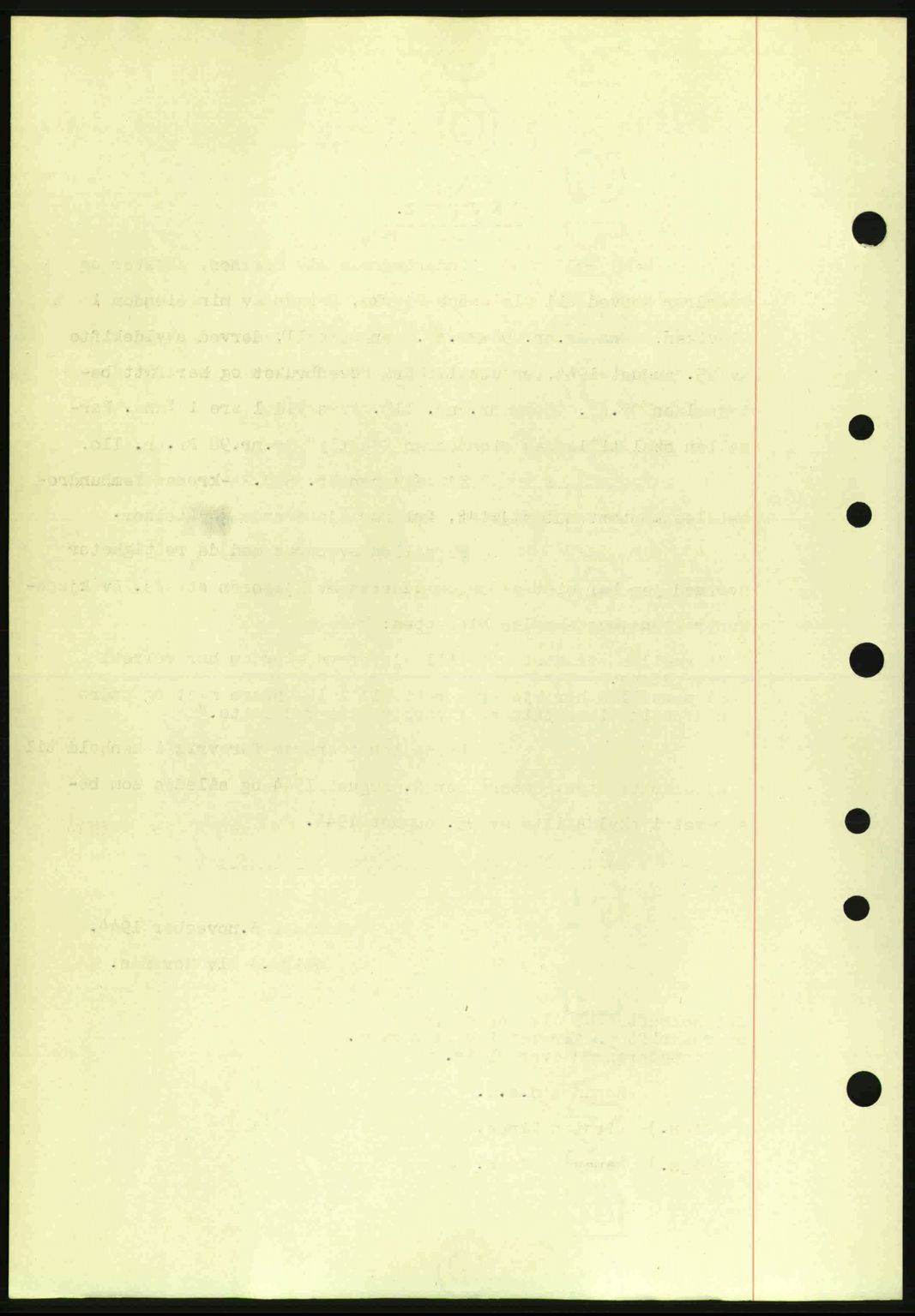 Midhordland sorenskriveri, SAB/A-3001/1/G/Gb/Gbj/L0019: Mortgage book no. A37-38, 1944-1945, Diary no: : 3689/1944