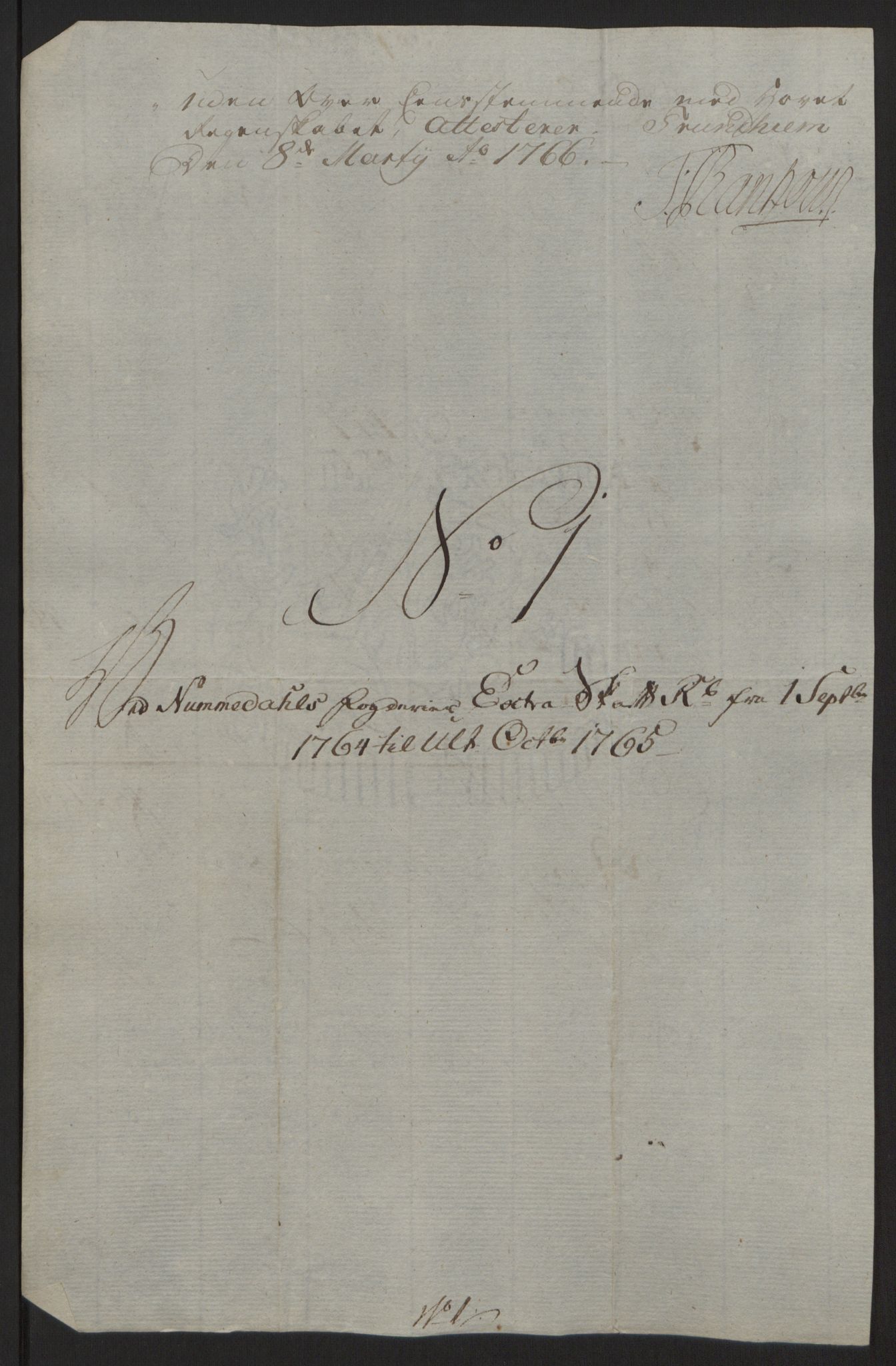 Rentekammeret inntil 1814, Reviderte regnskaper, Fogderegnskap, RA/EA-4092/R64/L4502: Ekstraskatten Namdal, 1762-1772, p. 204