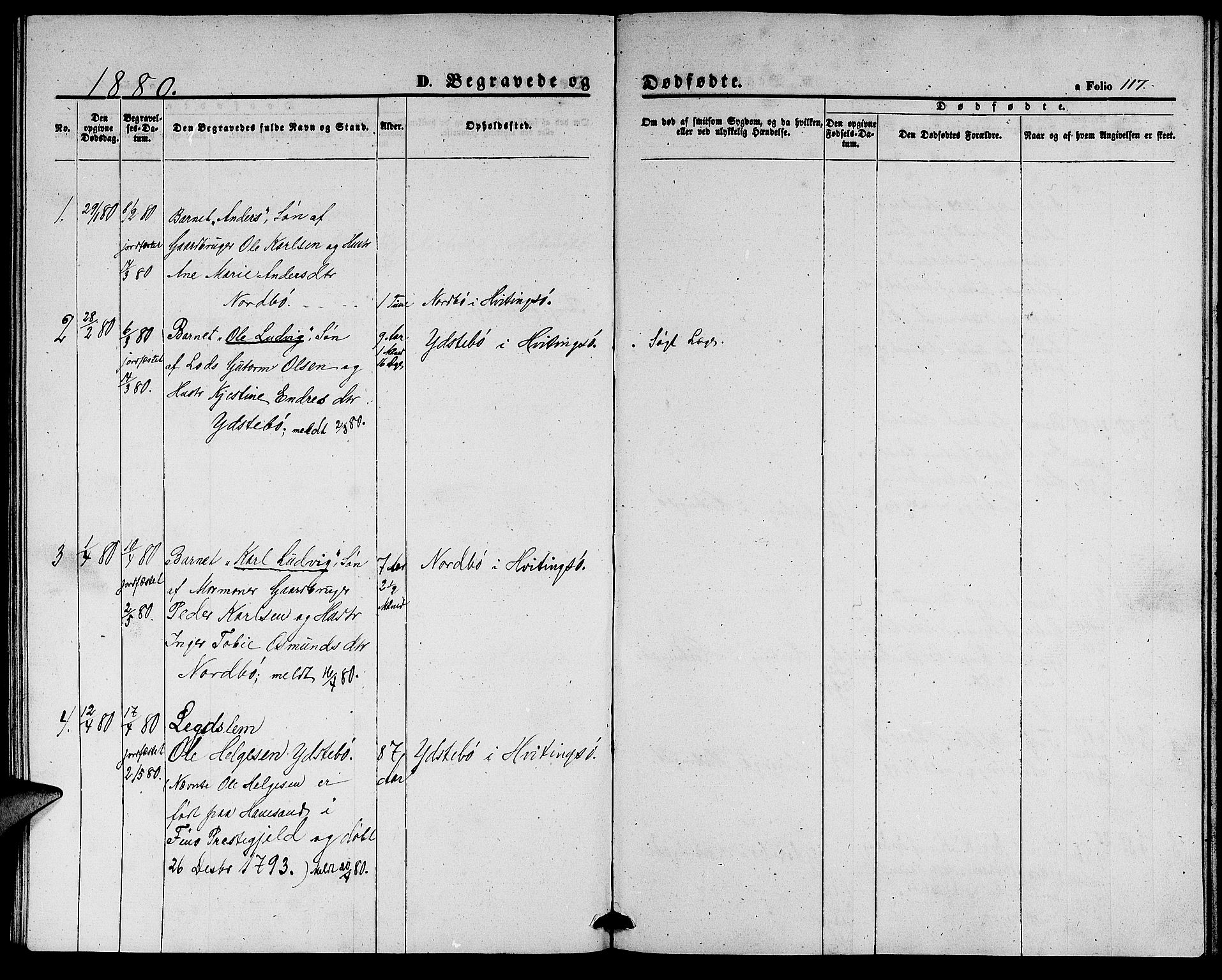 Rennesøy sokneprestkontor, SAST/A -101827/H/Ha/Hab/L0003: Parish register (copy) no. B 3, 1855-1888, p. 117