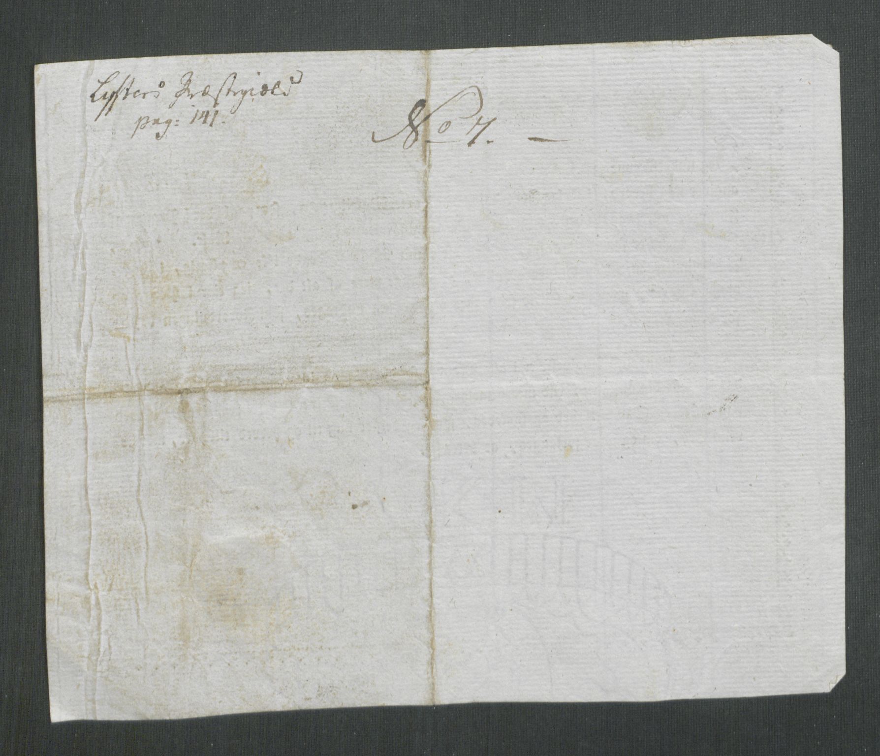 Rentekammeret inntil 1814, Reviderte regnskaper, Mindre regnskaper, AV/RA-EA-4068/Rf/Rfe/L0058: Ytre og Indre Sogn fogderi, 1789, p. 199