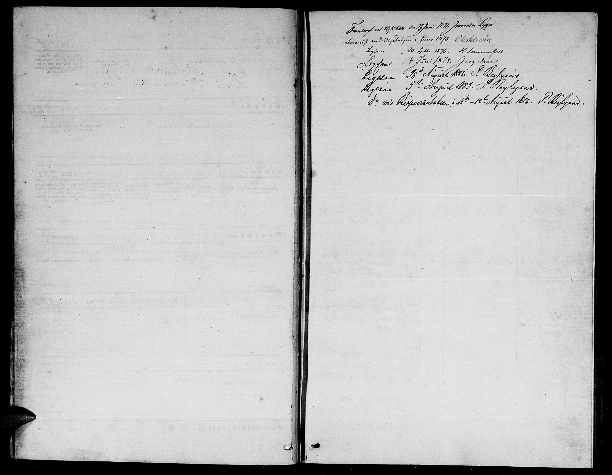 Herefoss sokneprestkontor, SAK/1111-0019/F/Fb/Fba/L0002: Parish register (copy) no. B 2, 1868-1886