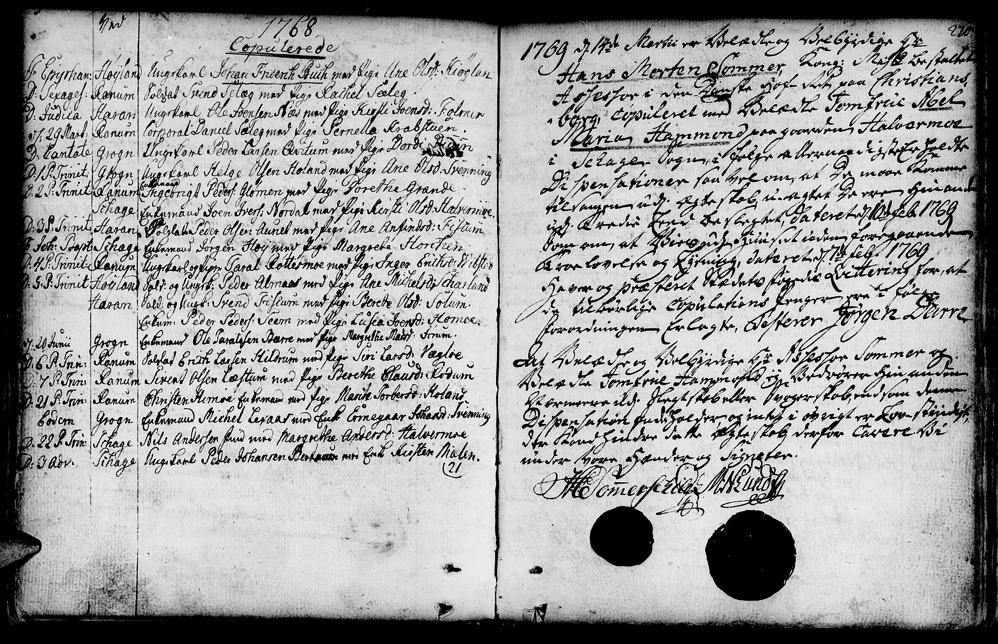 Ministerialprotokoller, klokkerbøker og fødselsregistre - Nord-Trøndelag, SAT/A-1458/764/L0542: Parish register (official) no. 764A02, 1748-1779, p. 270