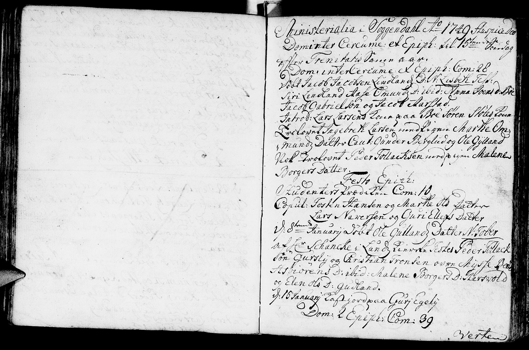 Sokndal sokneprestkontor, AV/SAST-A-101808: Parish register (official) no. A 3, 1740-1806