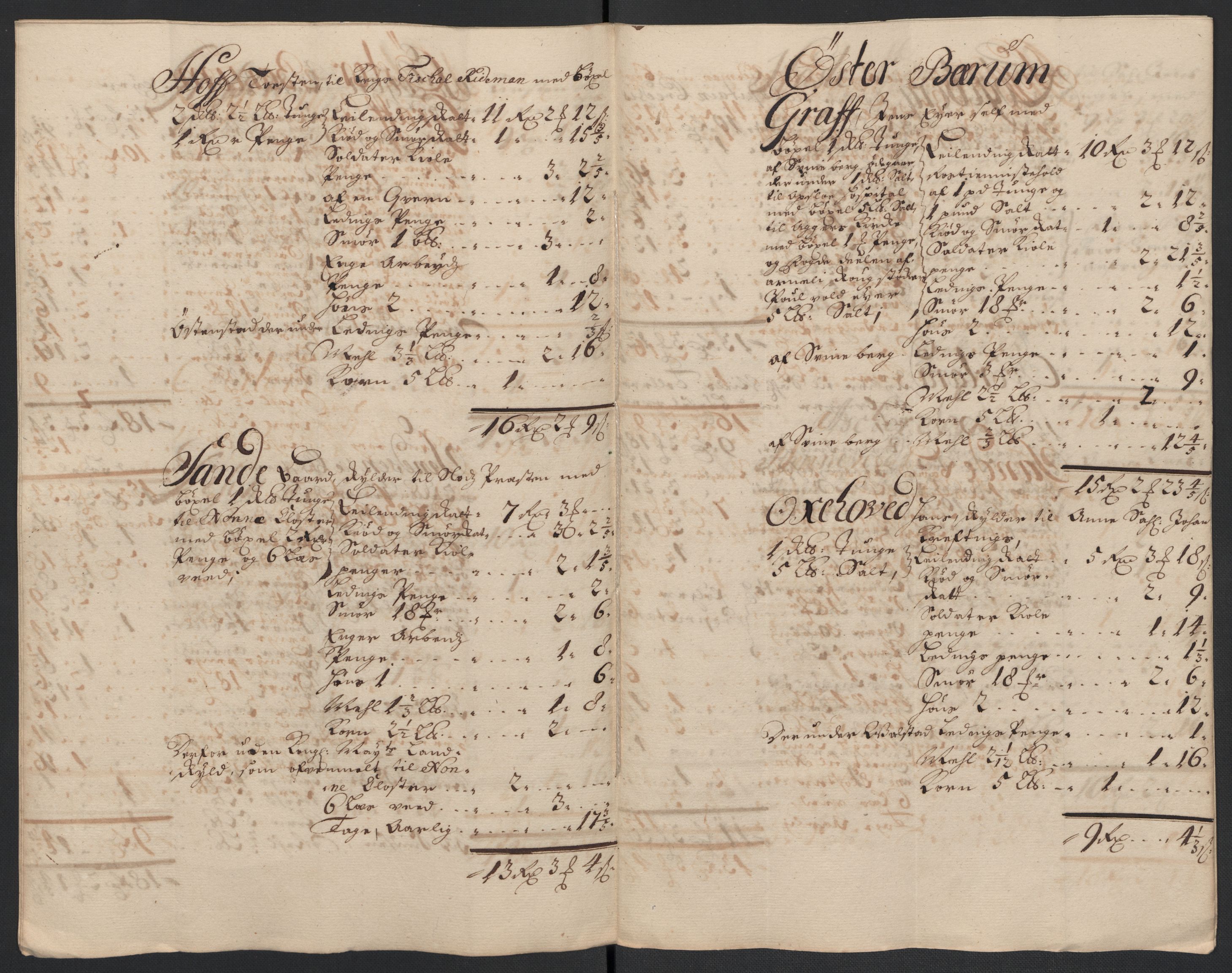 Rentekammeret inntil 1814, Reviderte regnskaper, Fogderegnskap, AV/RA-EA-4092/R10/L0440: Fogderegnskap Aker og Follo, 1696-1697, p. 395