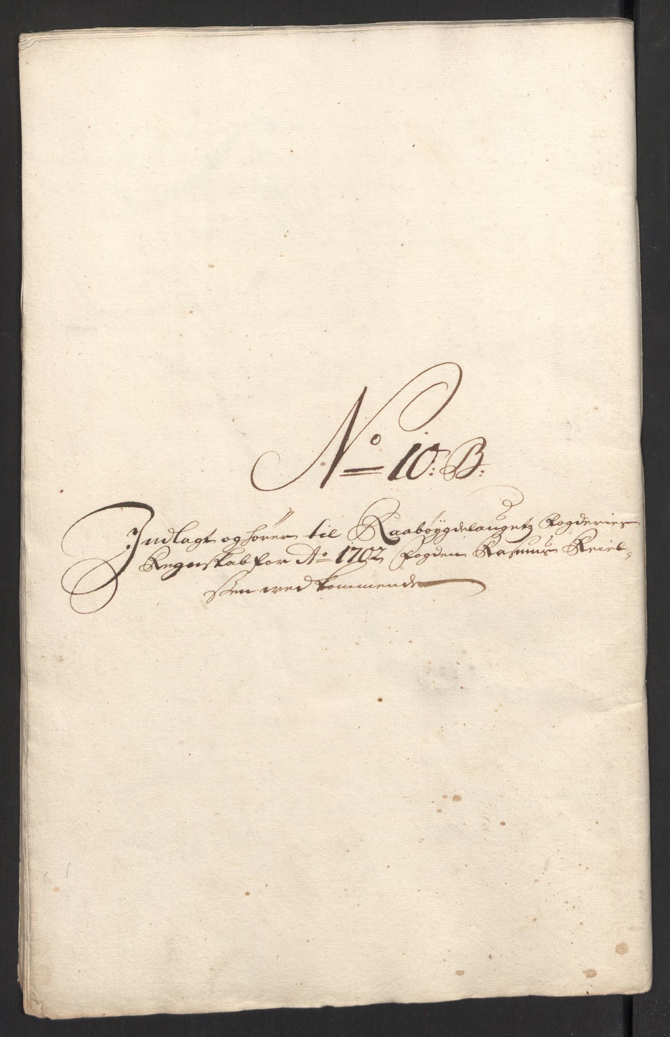 Rentekammeret inntil 1814, Reviderte regnskaper, Fogderegnskap, AV/RA-EA-4092/R40/L2446: Fogderegnskap Råbyggelag, 1700-1702, p. 353