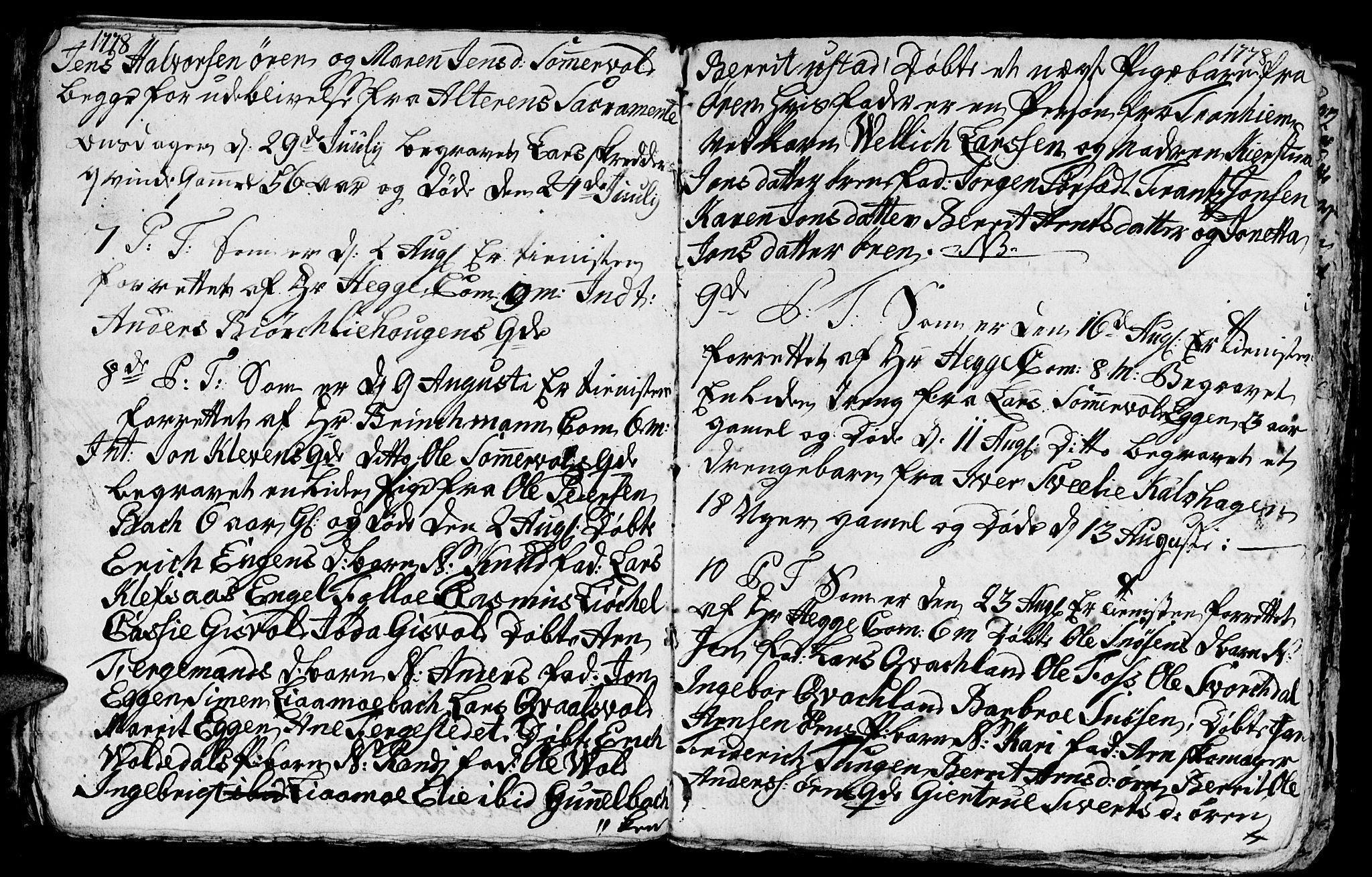 Ministerialprotokoller, klokkerbøker og fødselsregistre - Sør-Trøndelag, AV/SAT-A-1456/668/L0814: Parish register (copy) no. 668C03, 1766-1789